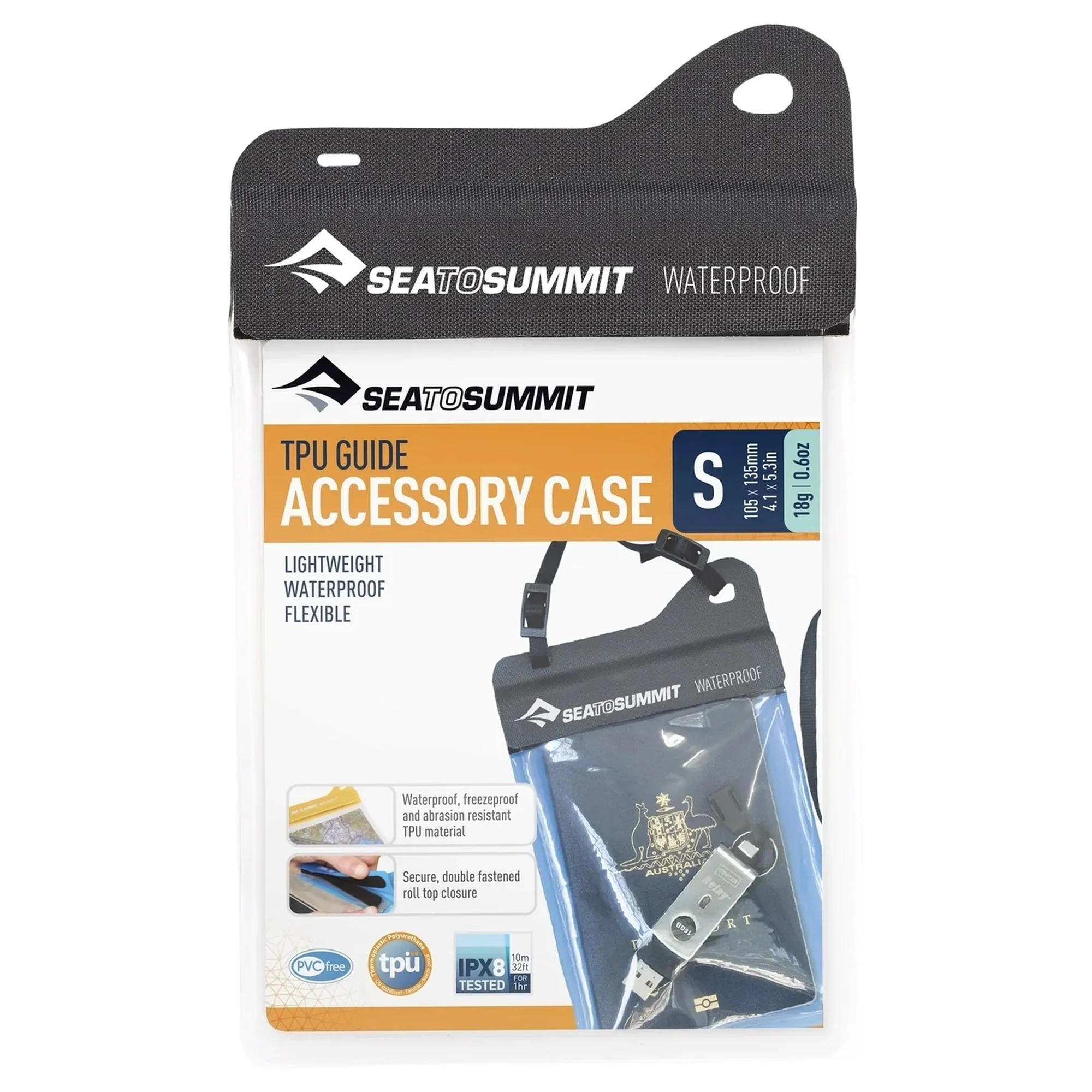 Sea to Summit TPU Accessory Case Large - wasserdichte Zubehörtasche L (black) - Image 2