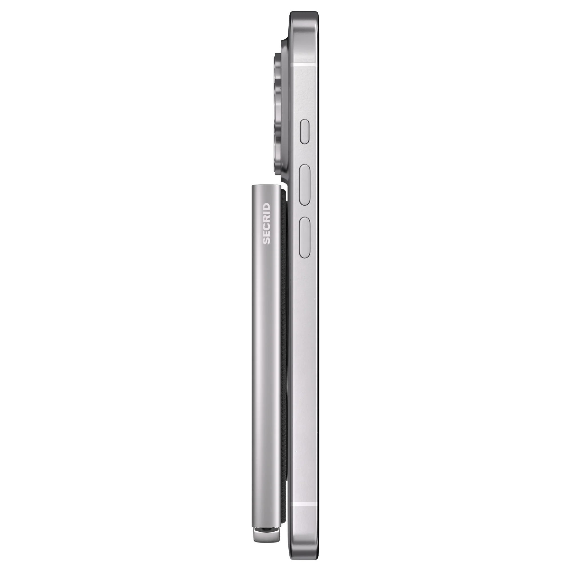 Secrid Cardprotector Fluted for Magsafe - Geldbörse 6cc 10.2 cm (silver) - Image 5