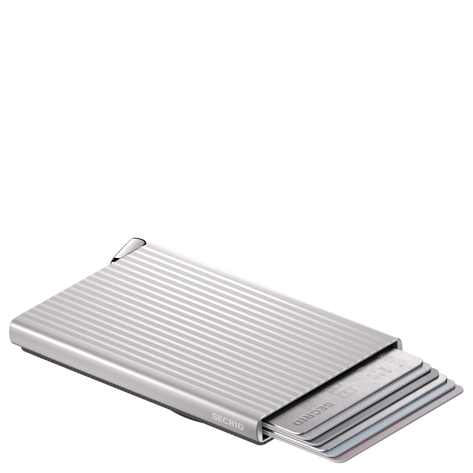 Secrid Cardprotector Fluted for Magsafe - Geldbörse 6cc 10.2 cm (silver) - Image 6