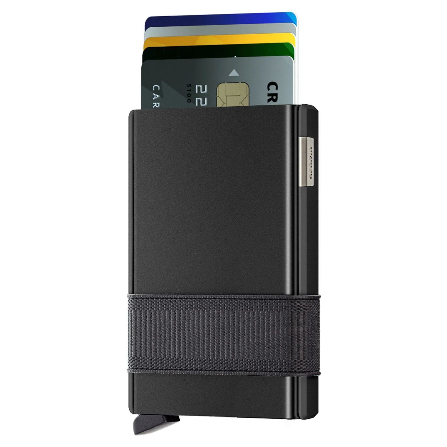 Secrid Cardslide - Kreditkartenetui RFID 9.5 cm (black) - Image 2