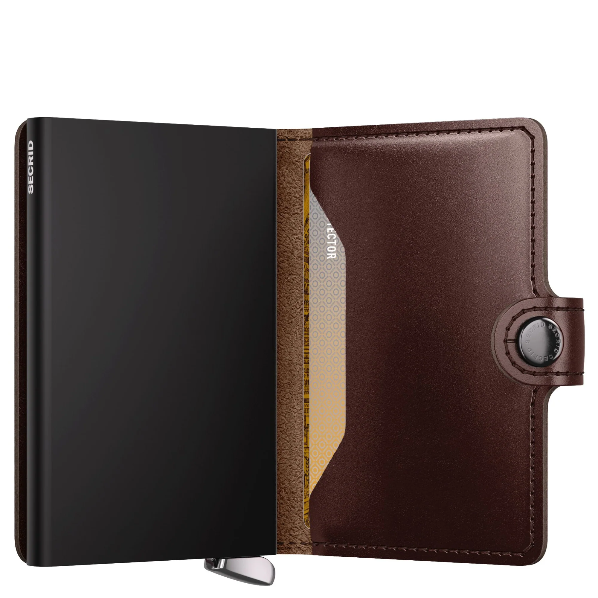 Secrid Dusk Miniwallet - Geldbörse 10.2 cm RFID (dark brown+) - Image 4