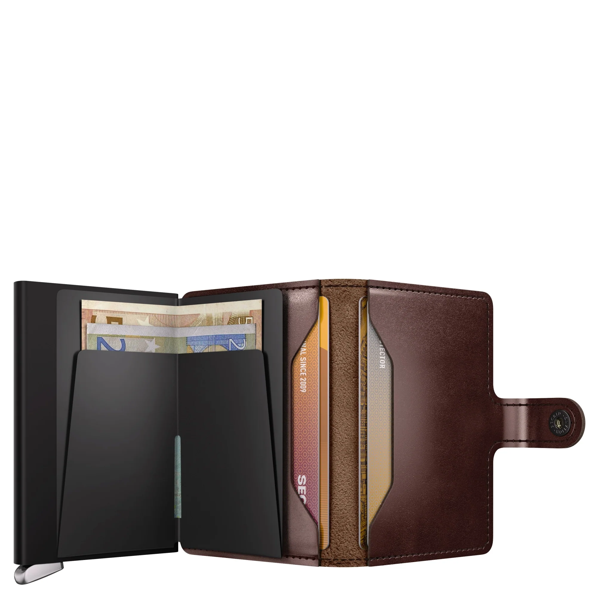 Secrid Dusk Miniwallet - Geldbörse 10.2 cm RFID (dark brown+) - Image 5