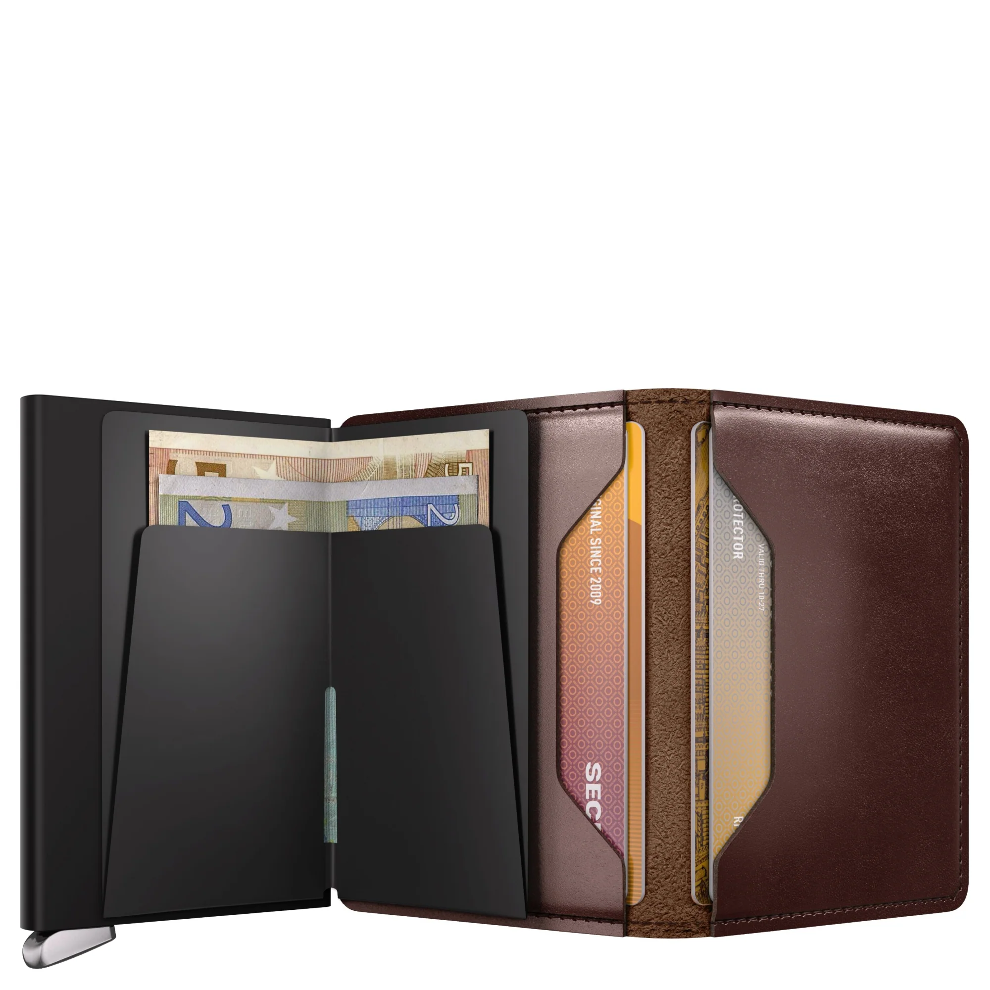 Secrid Dusk Slimwallet - Geldbörse 10.2 cm RFID (dark brown+) - Image 5