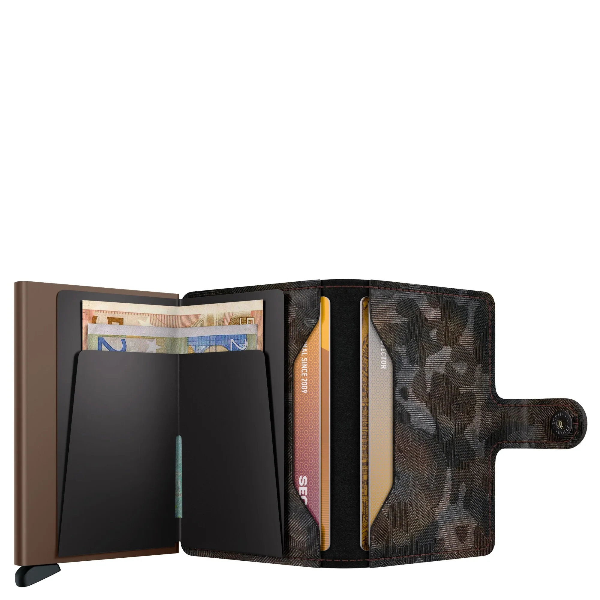 Secrid Jungle Miniwallet - Geldbörse RFID 6.5 cm (jungle brown) - Image 5