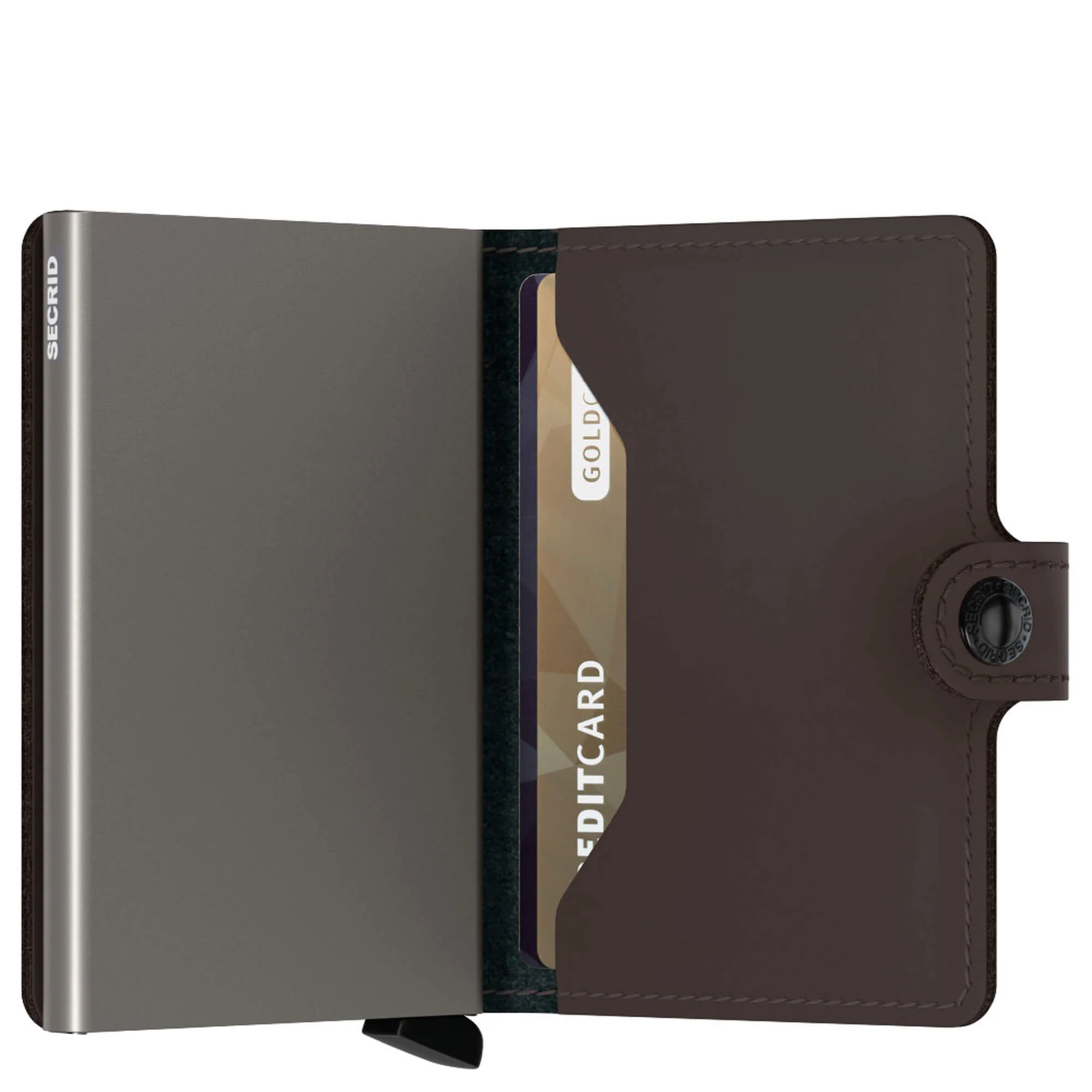 Secrid Matte Miniwallet - Geldbörse RFID 6.5 cm (truffle) - Image 4