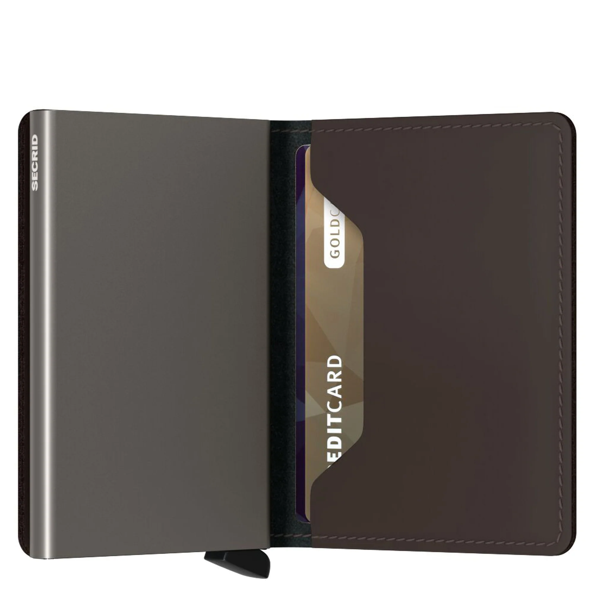 Secrid Matte Slimwallet - Geldbörse RFID 6.8 cm (truffle) - Image 4