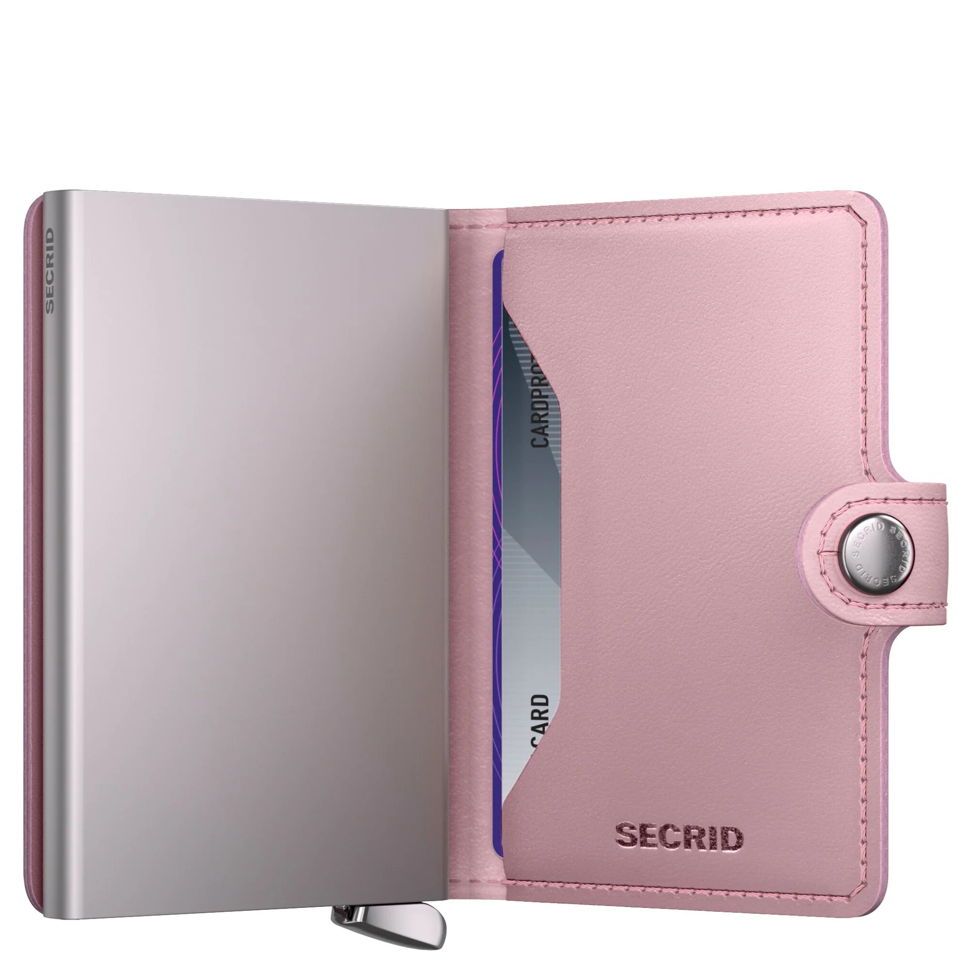 Secrid Miniwallet Emboss Diamond - Kreditkartenetui 6cc 10.2 cm RFID (rose+) - Image 5