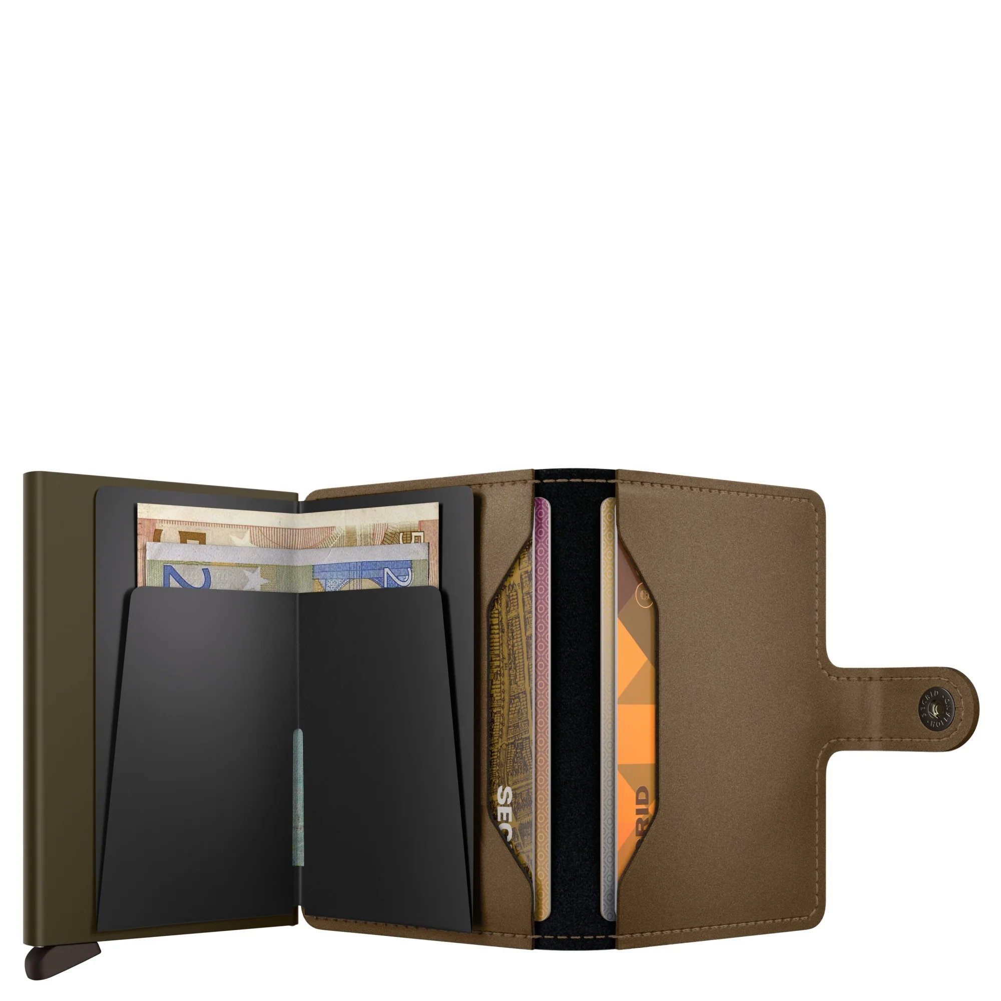 Secrid Miniwallet Matte Satin - Geldbörse 6cc 10.2 cm (bronze) - Image 5