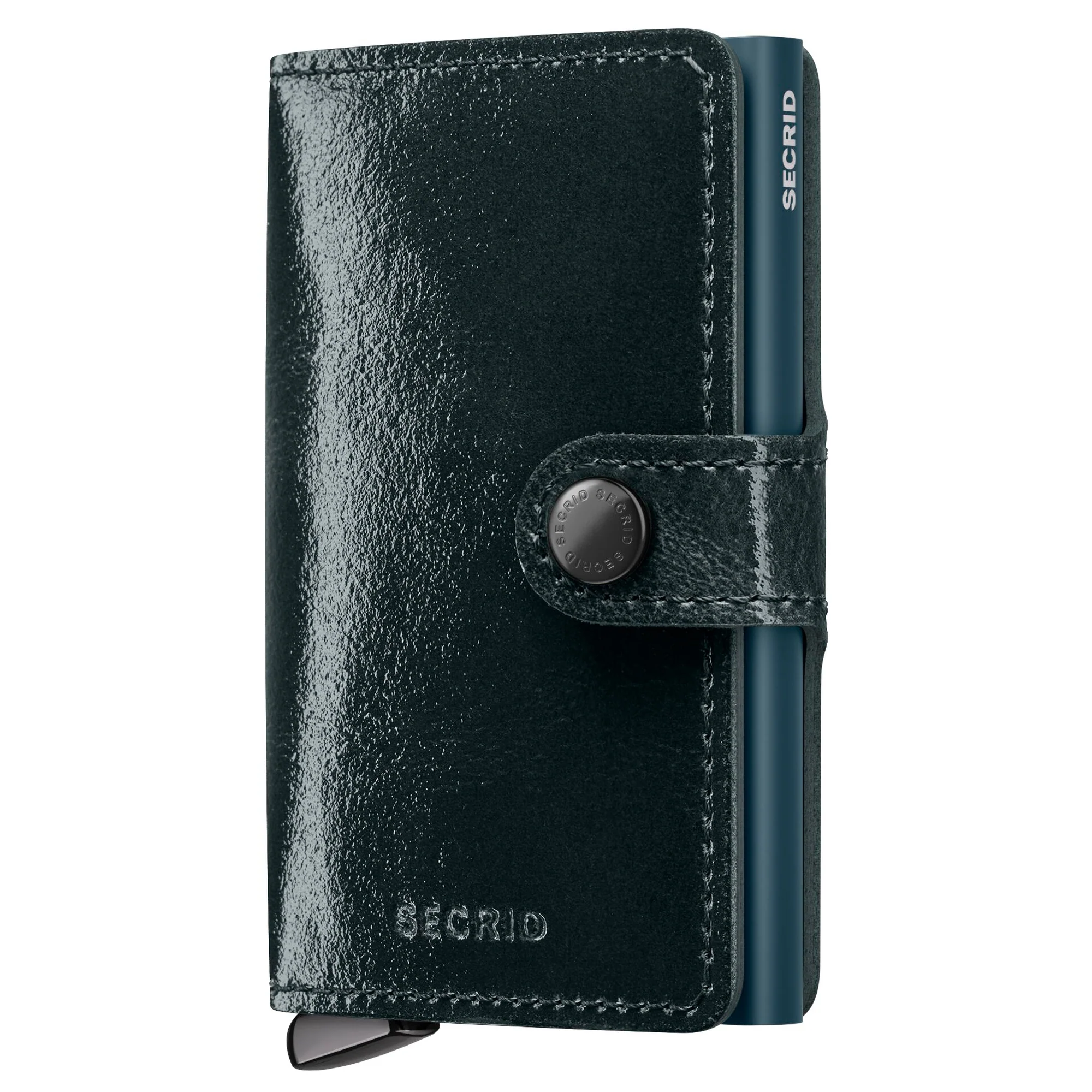 Secrid Miniwallet Naplak - Kreditkartenetui 6cc 10.2 cm RFID (bottle green+)
