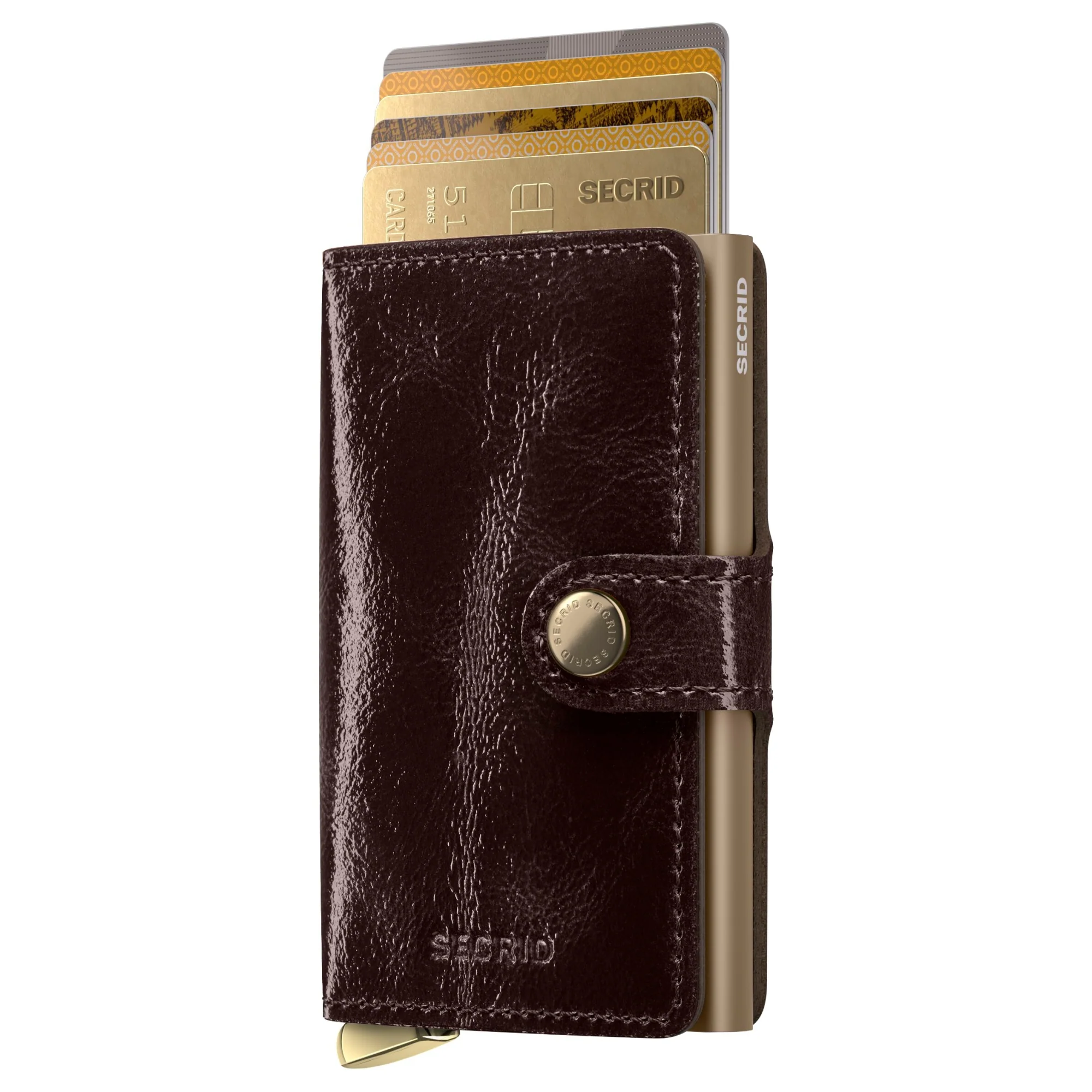 Secrid Miniwallet Naplak - Kreditkartenetui 6cc 10.2 cm RFID (mahogany+) - Image 2