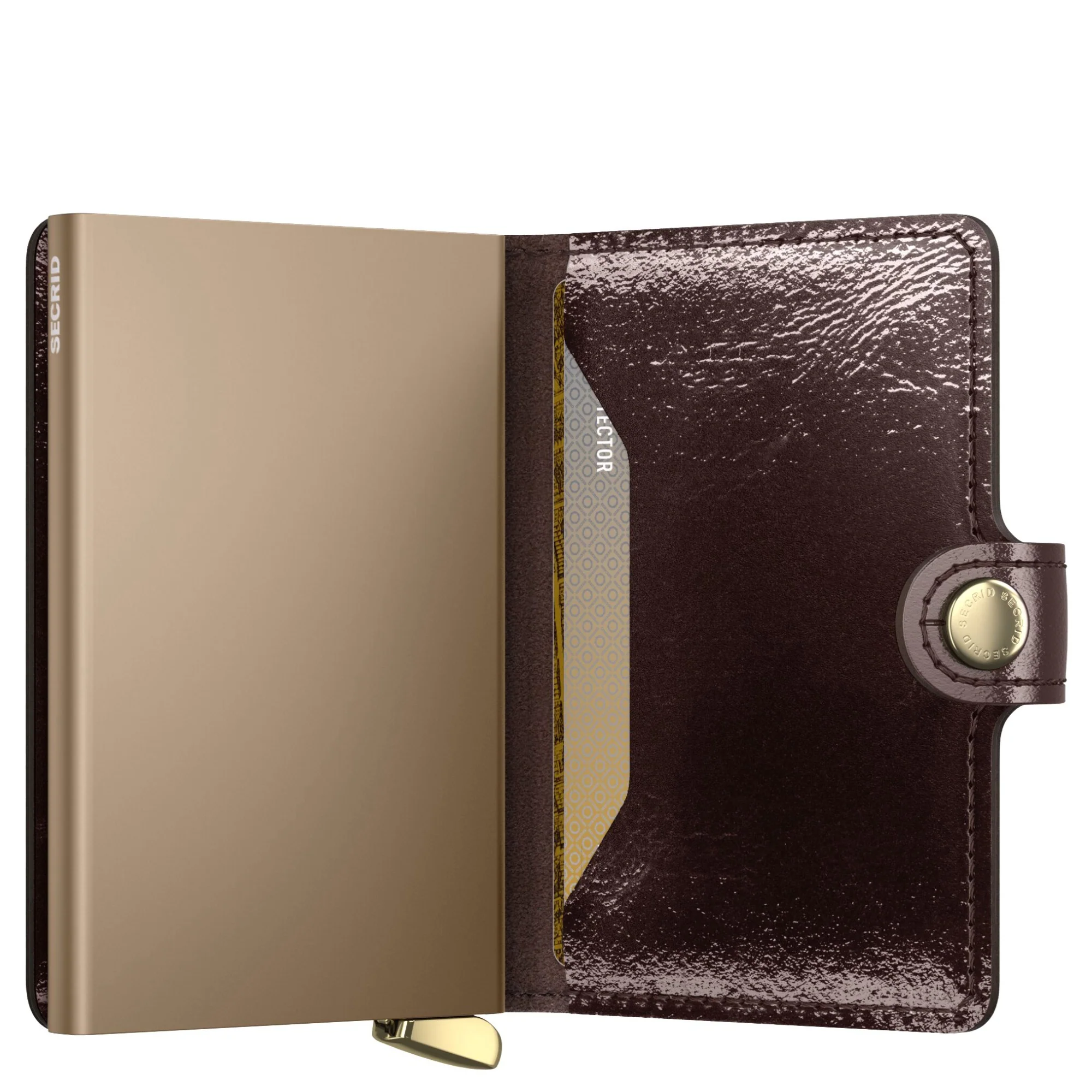 Secrid Miniwallet Naplak - Kreditkartenetui 6cc 10.2 cm RFID (mahogany+) - Image 5