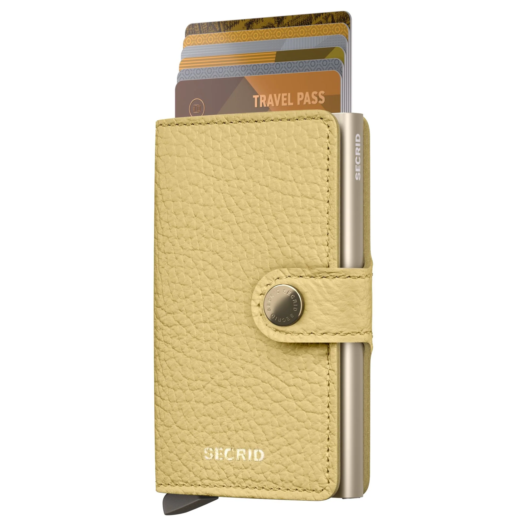 Secrid Miniwallet Pebble - Geldbörse 6cc 10.2 cm RFID (butter yellow) - Image 2