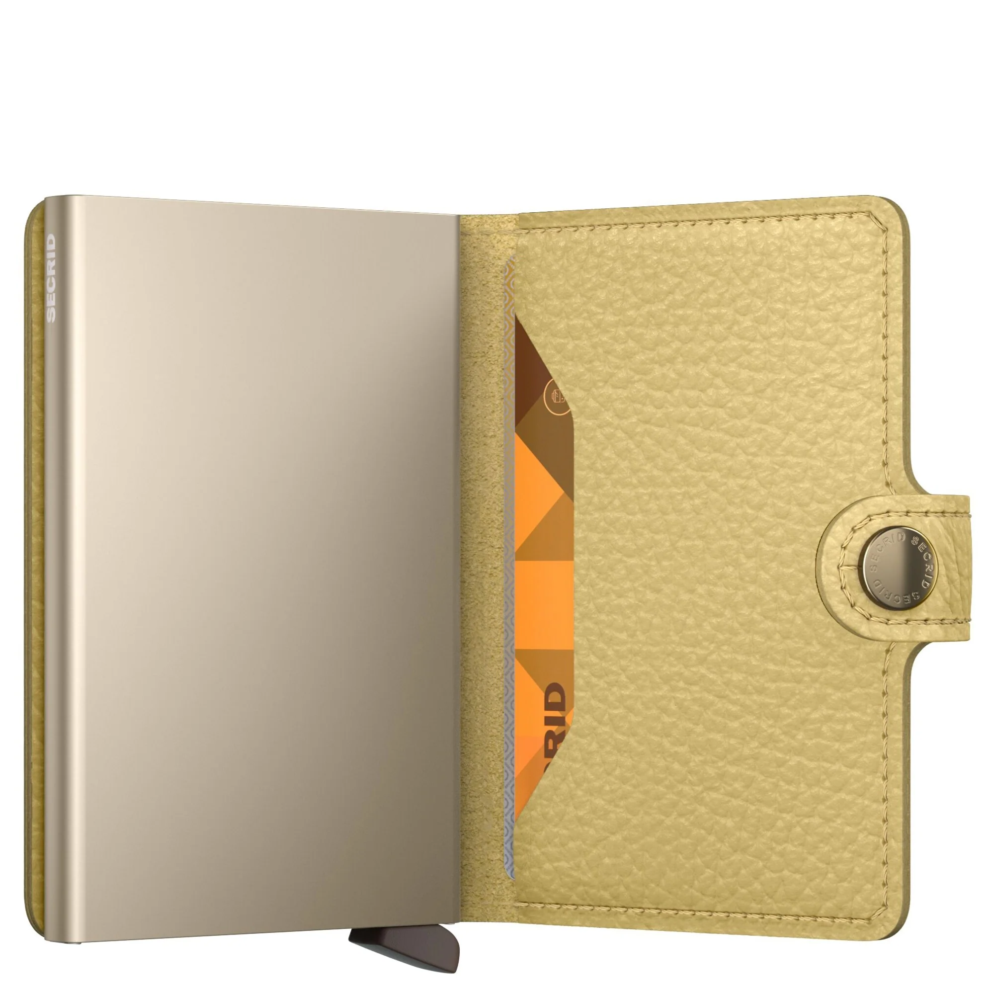 Secrid Miniwallet Pebble - Geldbörse 6cc 10.2 cm RFID (butter yellow) - Image 4