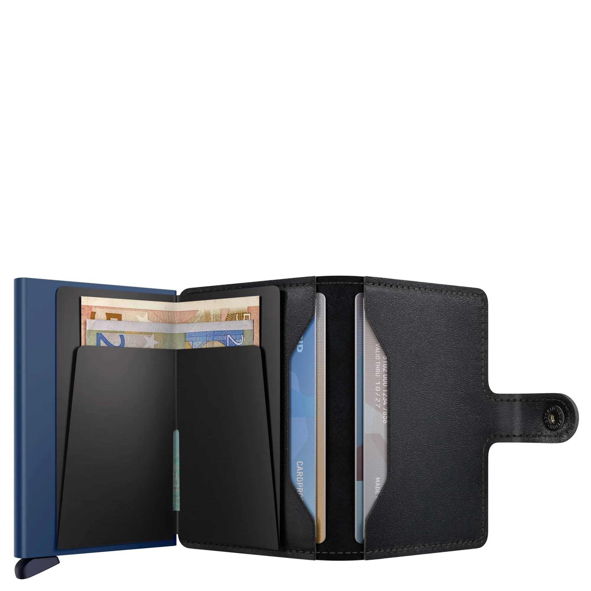 Secrid Original Miniwallet - Geldbörse RFID 6.5 cm (black-navy) - Image 5