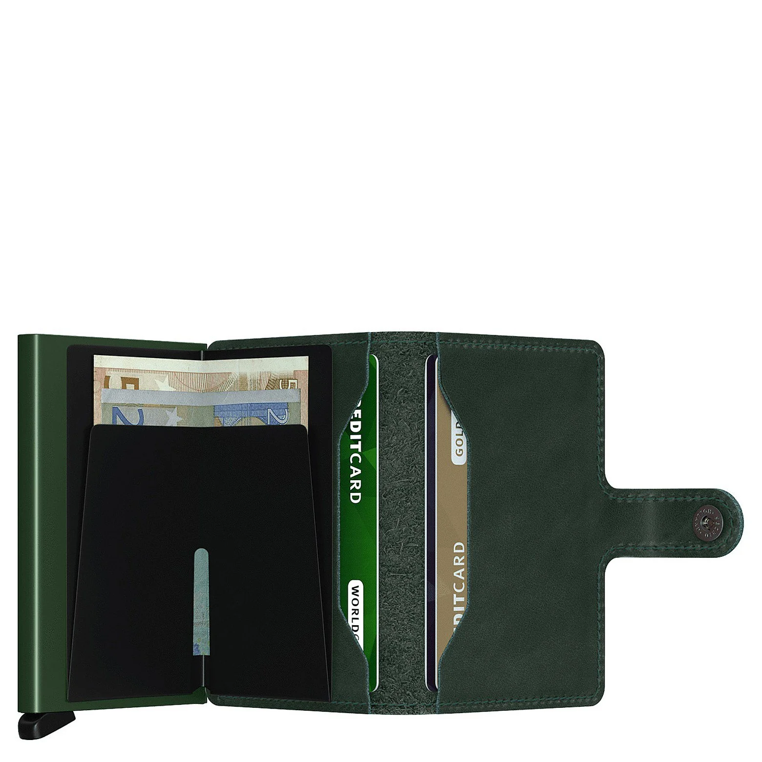 Secrid Original Miniwallet - Geldbörse RFID 6.5 cm (green) - Image 2