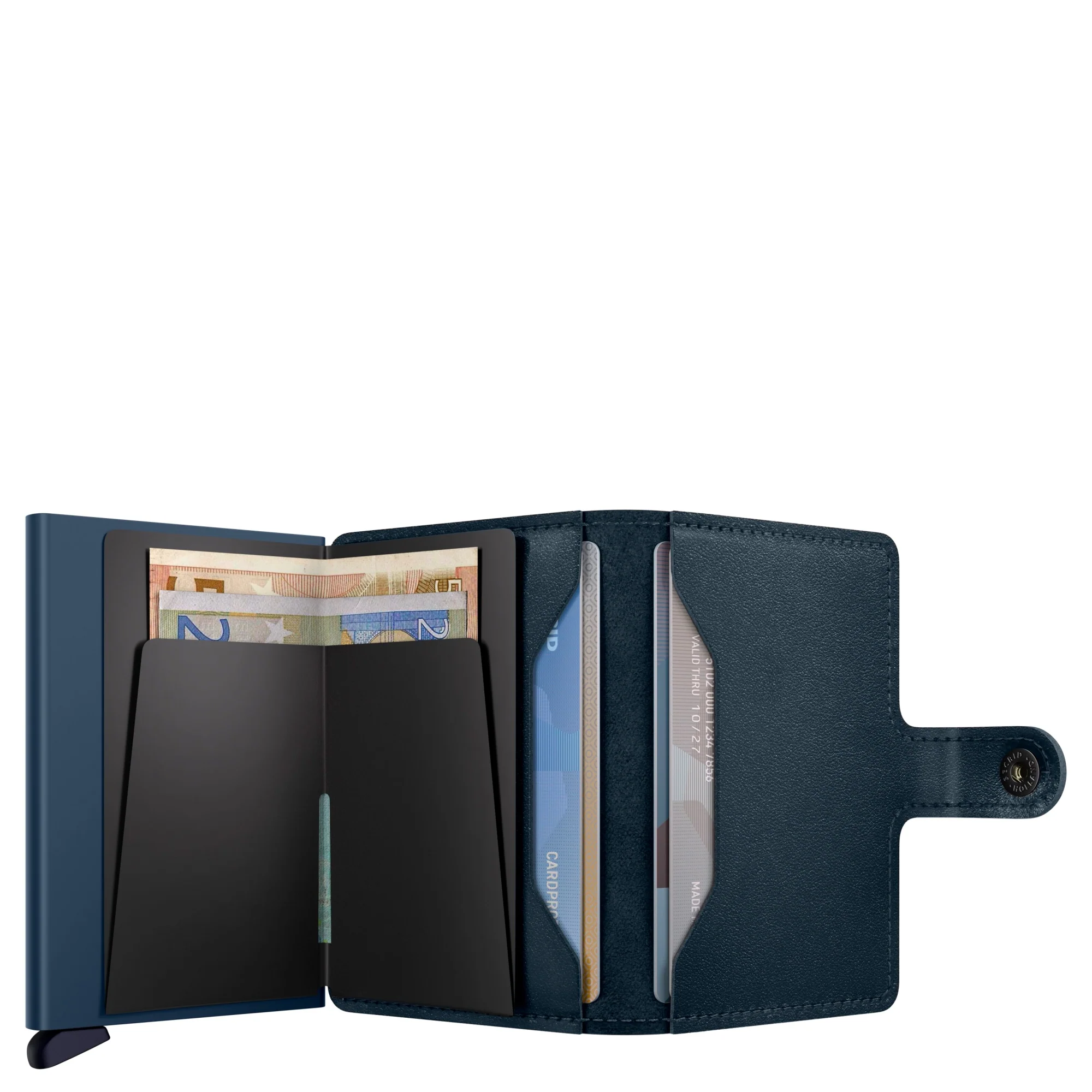 Secrid Original Miniwallet - Geldbörse RFID 6.5 cm (navy-navy) - Image 4