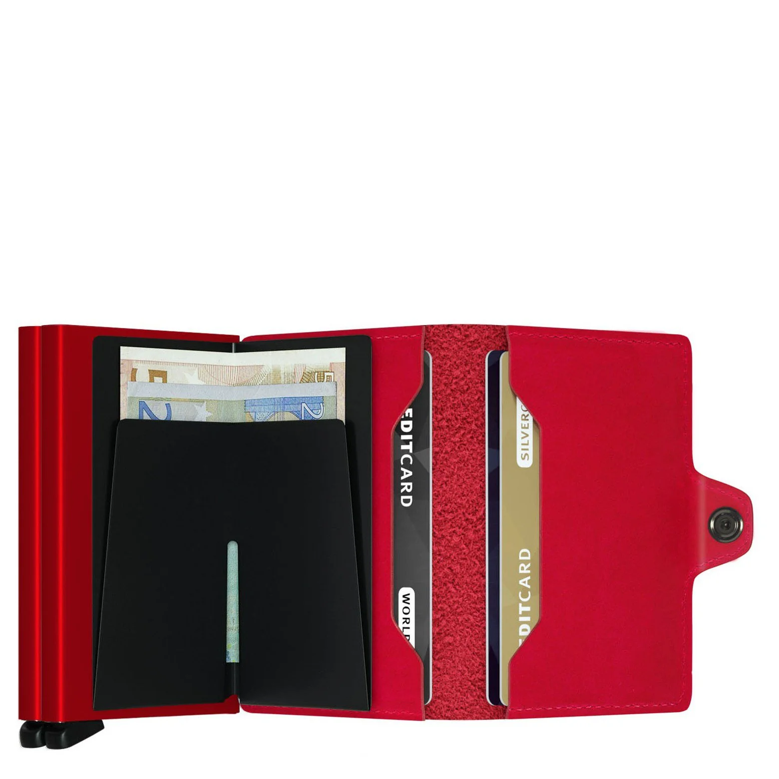 Secrid Original Twinwallet - Geldbörse RFID 7 cm (red-red) - Image 4