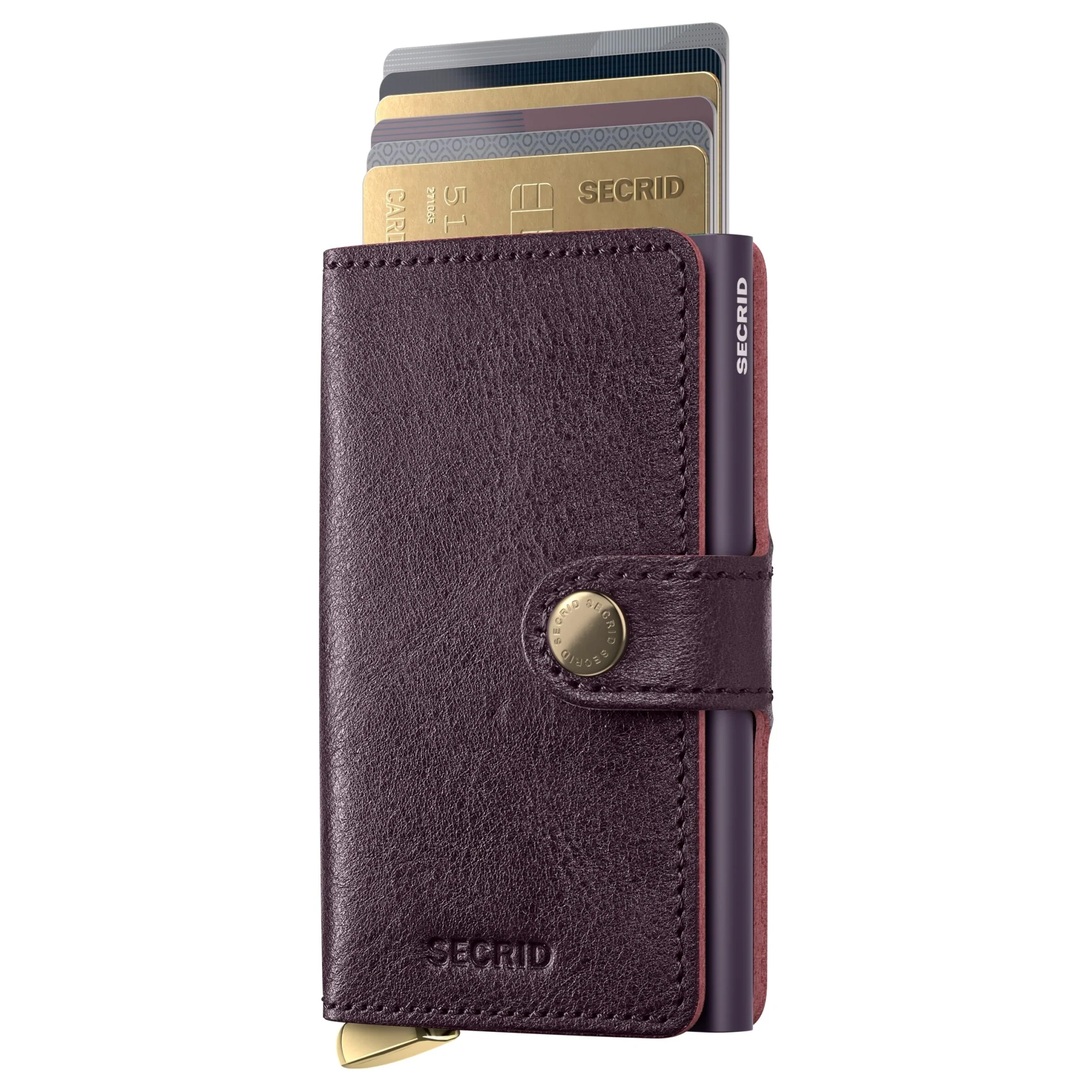 Secrid Premium Basco Miniwallet - Geldbörse RFID 6.5 cm (bordeaux+) - Image 2