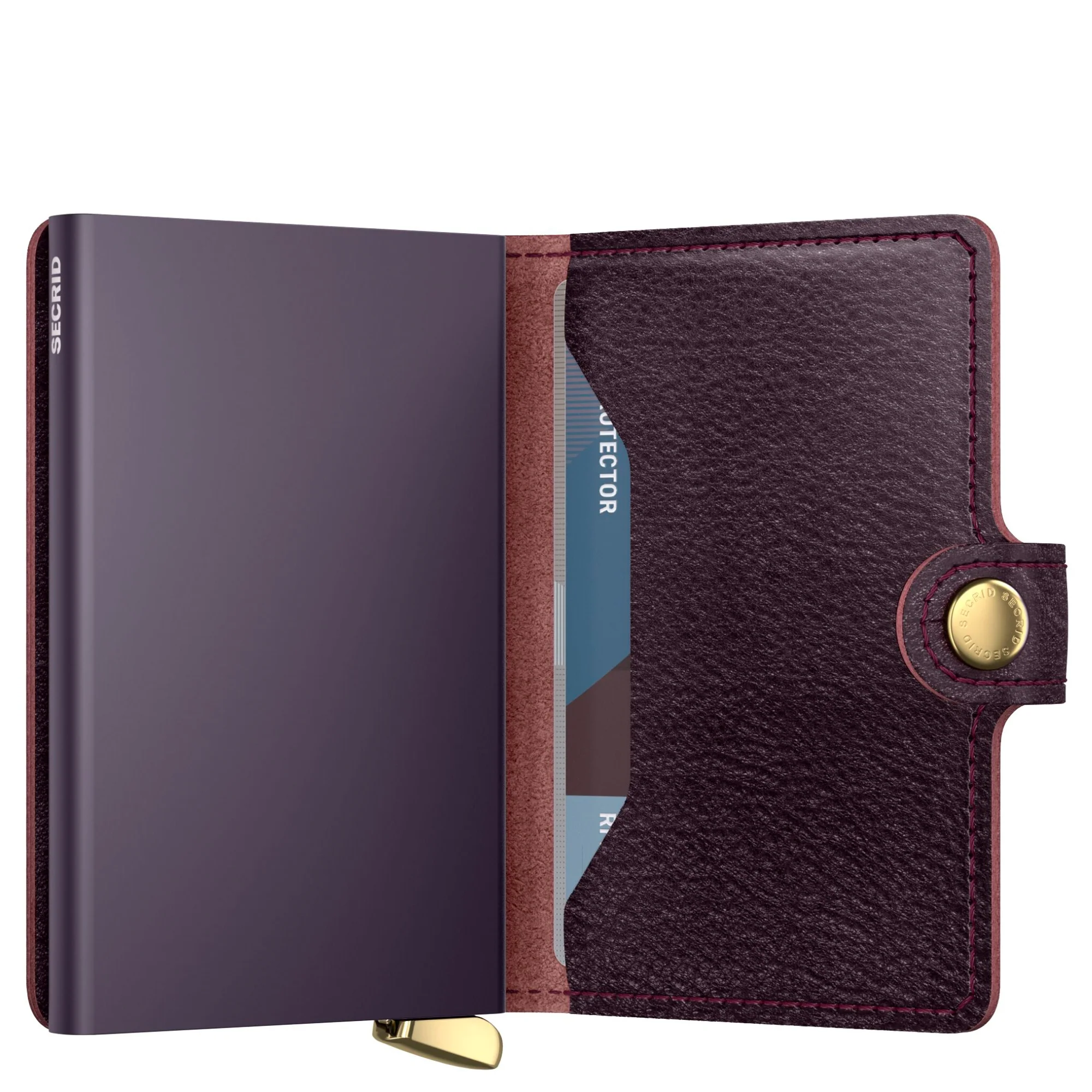 Secrid Premium Basco Miniwallet - Geldbörse RFID 6.5 cm (bordeaux+) - Image 5