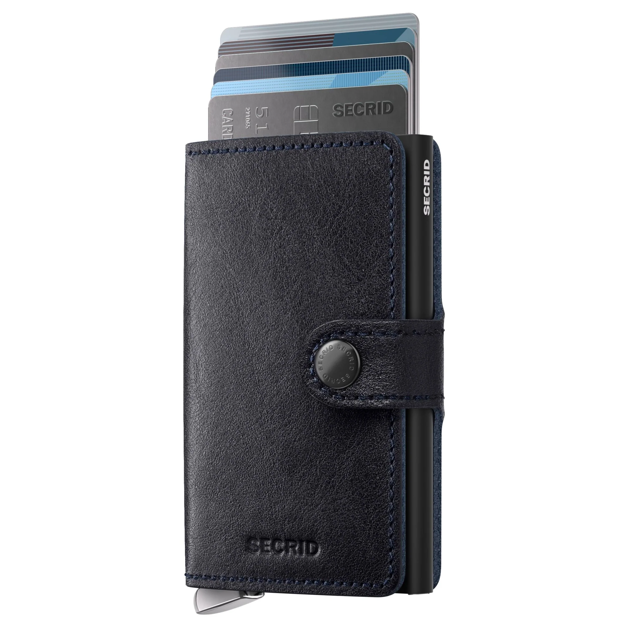 Secrid Premium Basco Miniwallet - Geldbörse RFID 6.5 cm (ink+) - Image 2
