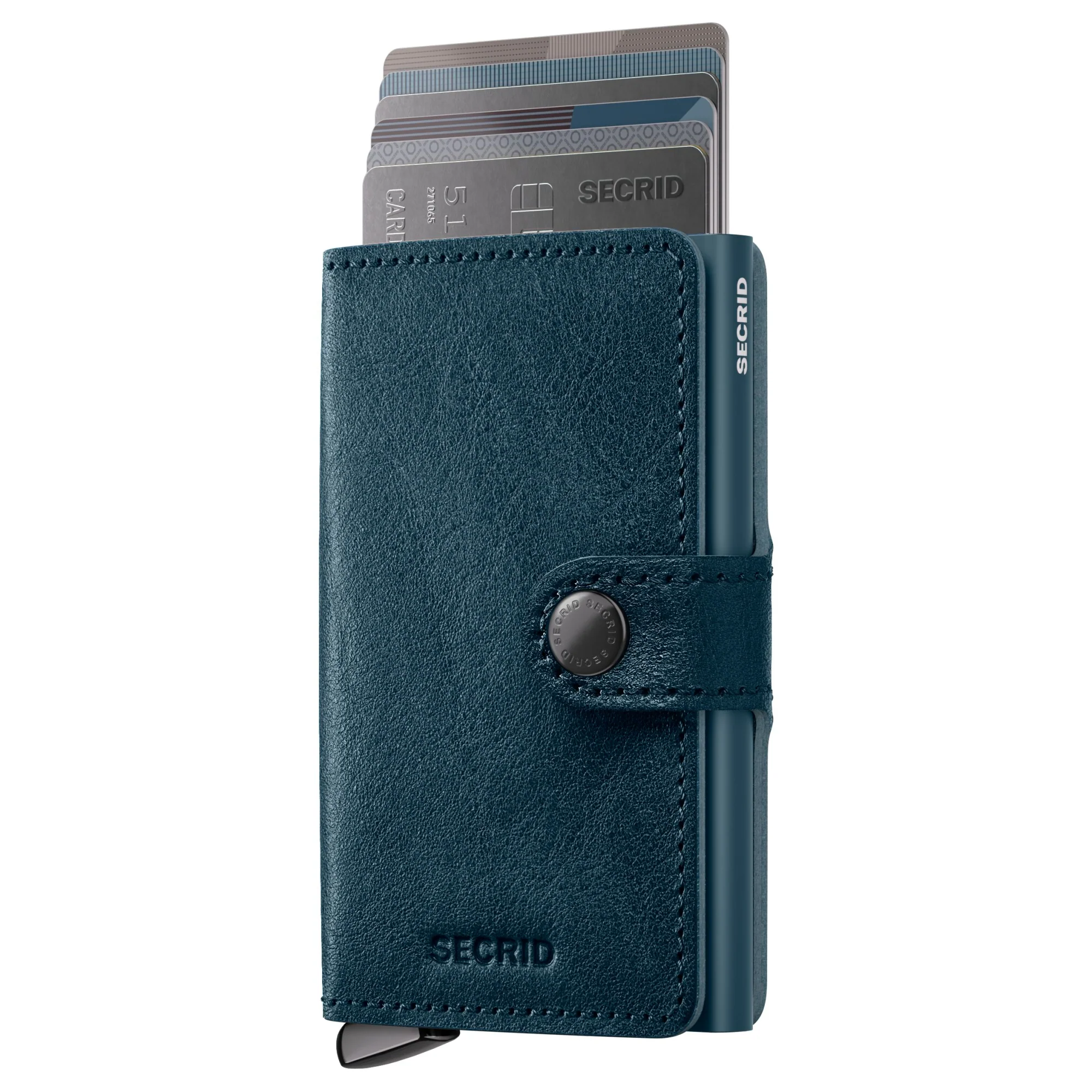 Secrid Premium Basco Miniwallet - Geldbörse RFID 6.5 cm (teal+) - Image 2