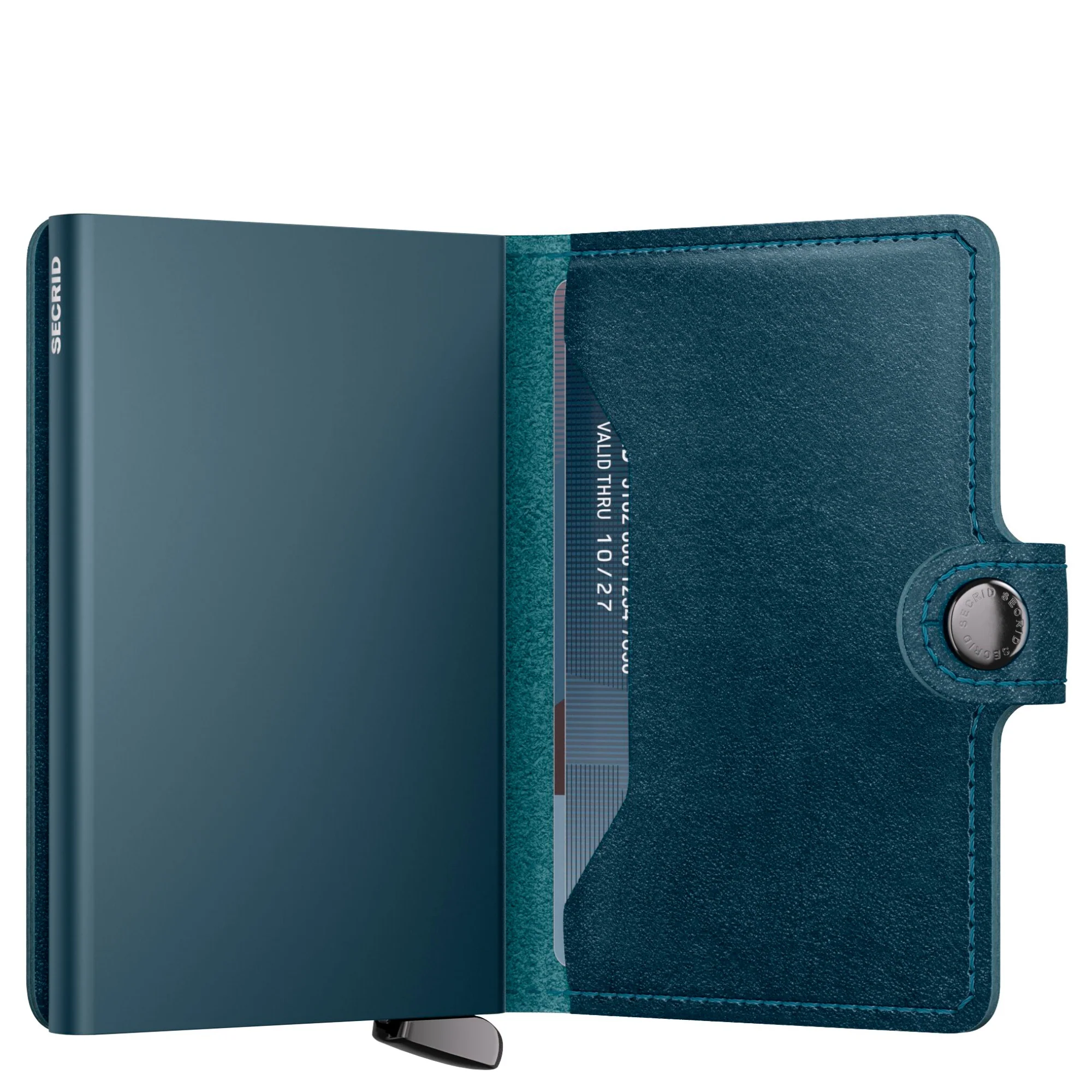 Secrid Premium Basco Miniwallet - Geldbörse RFID 6.5 cm (teal+) - Image 5