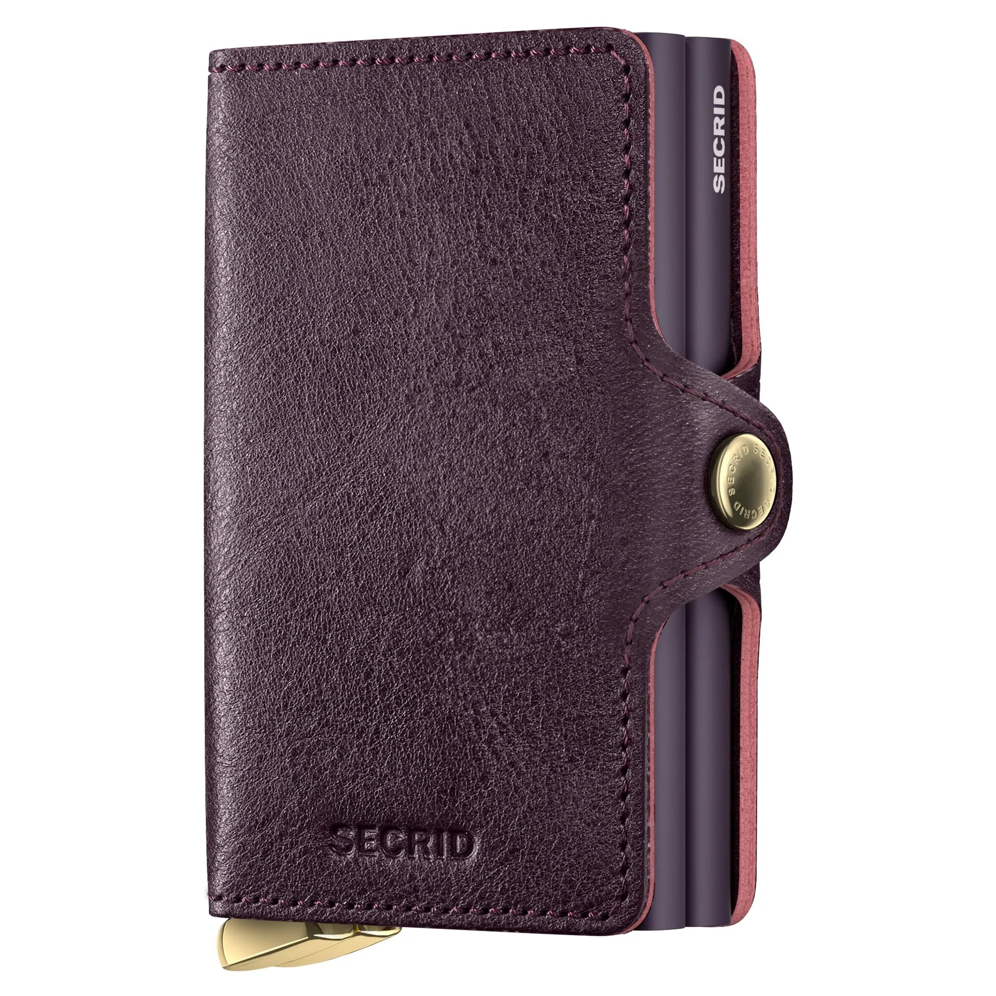 Secrid Twinwallet Basco - Kreditkartenetui 12cc 10.2 cm RFID (bordeaux+)