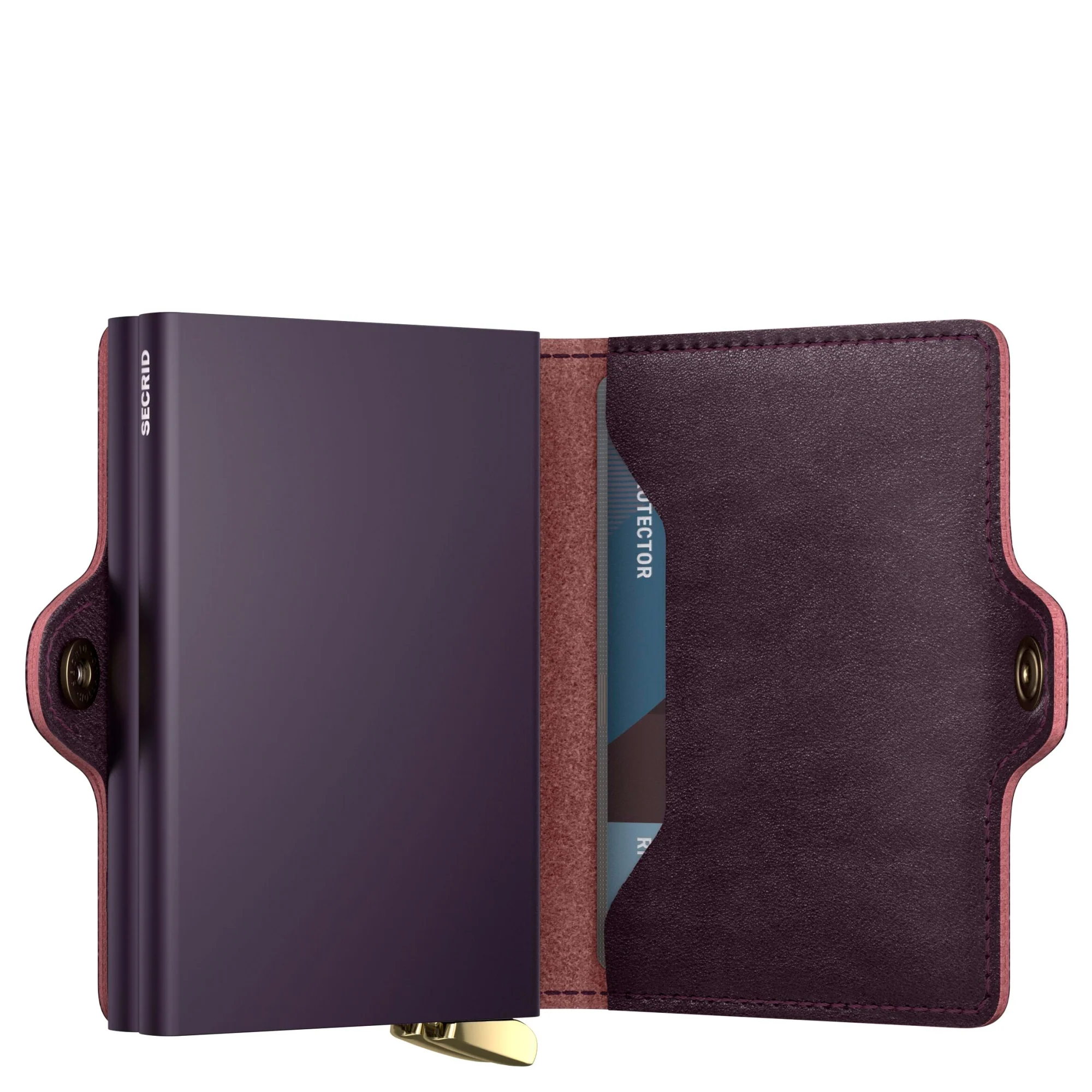 Secrid Twinwallet Basco - Kreditkartenetui 12cc 10.2 cm RFID (bordeaux+) - Image 5