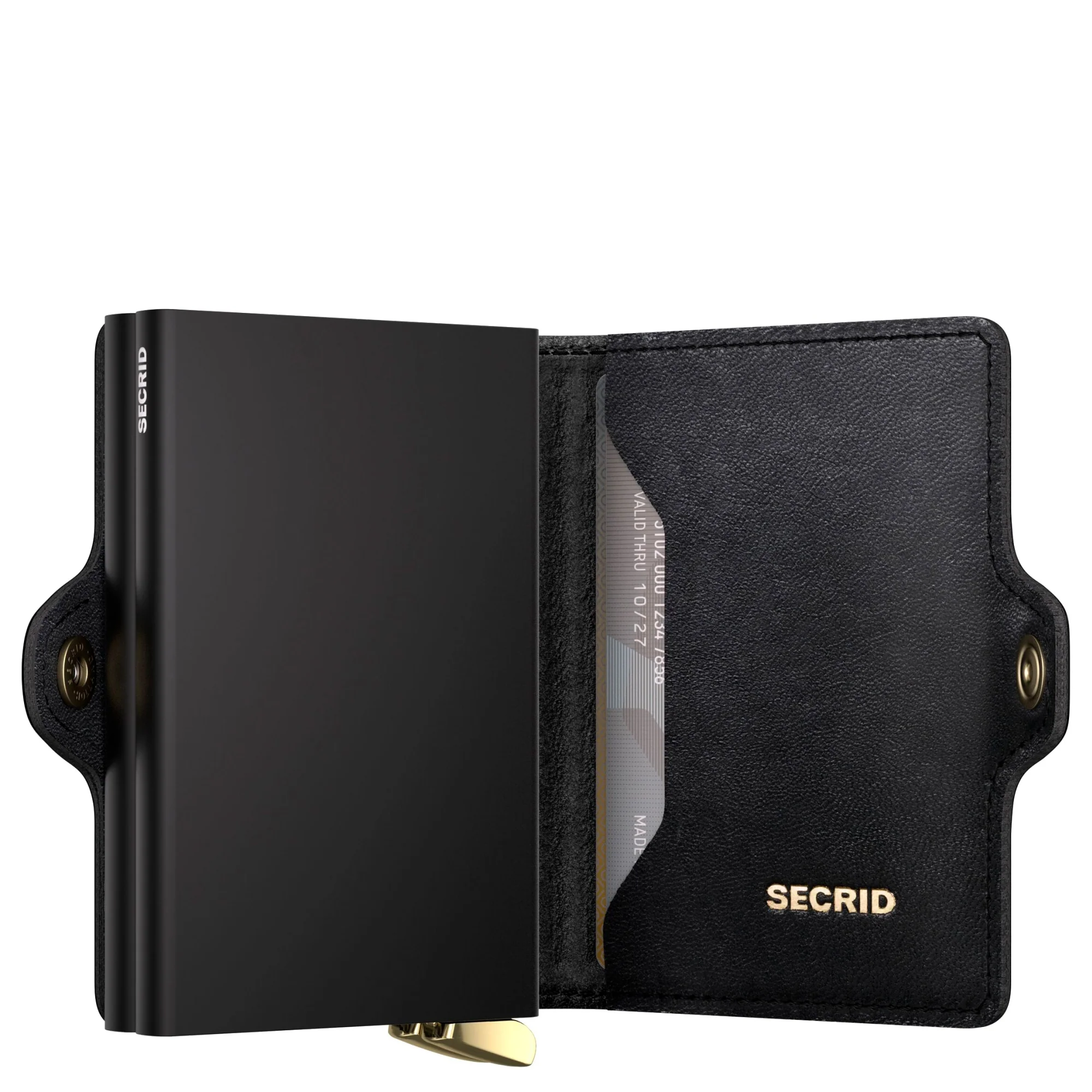 Secrid Twinwallet Emboss Diamond - Kreditkartenetui 6cc 10.2 cm RFID (black+) - Image 5