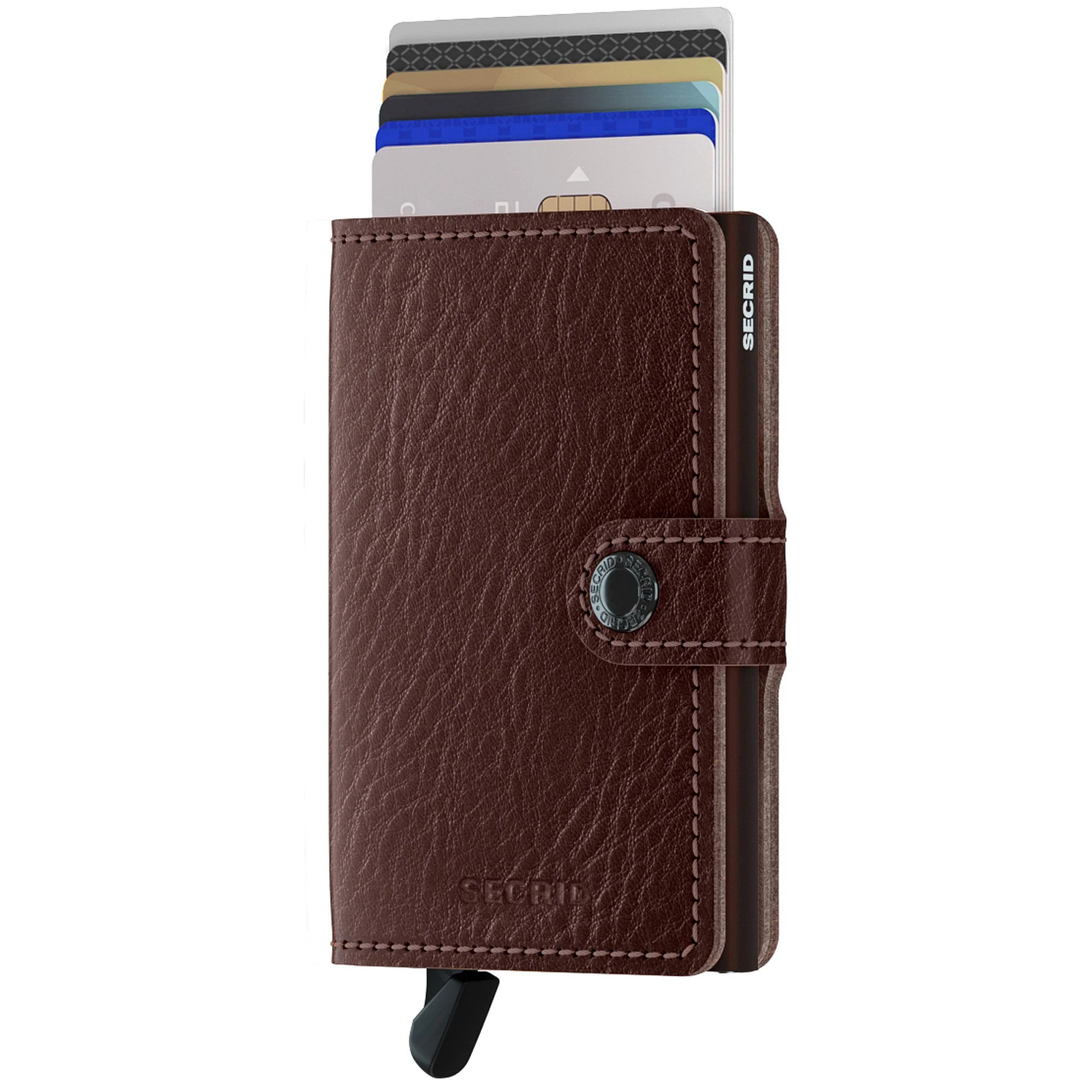 Secrid Vegetable Tanned Miniwallet - Geldbörse RFID 6.5 cm (espresso-brown) - Image 2