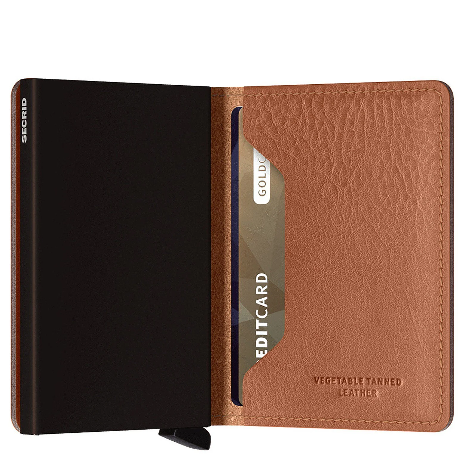 Secrid Vegetable Tanned Slimwallet - Geldbörse RFID 6.8 cm (espresso brown) - Image 4