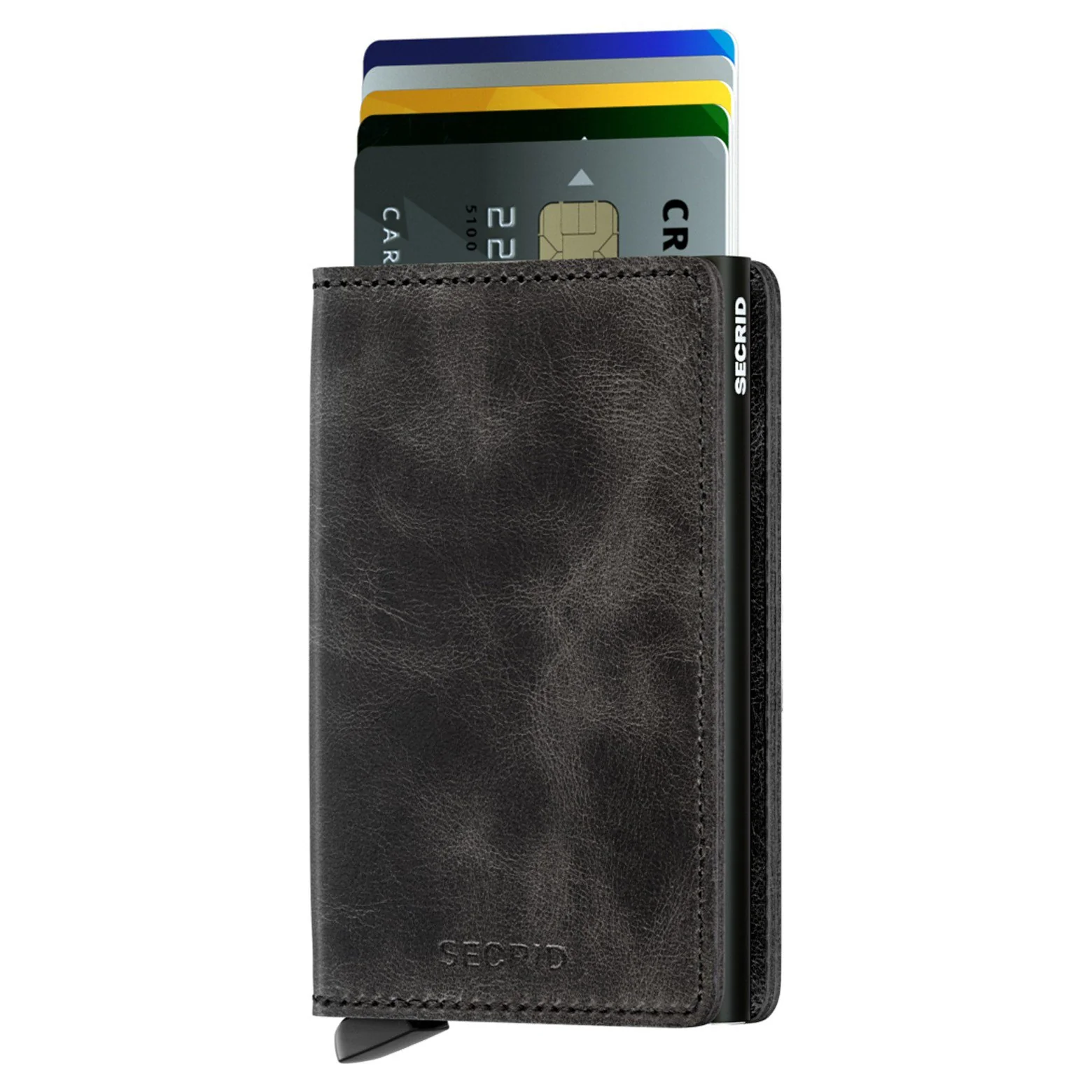 Secrid Vintage Slimwallet - Geldbörse RFID 6.8 cm (black) - Image 2