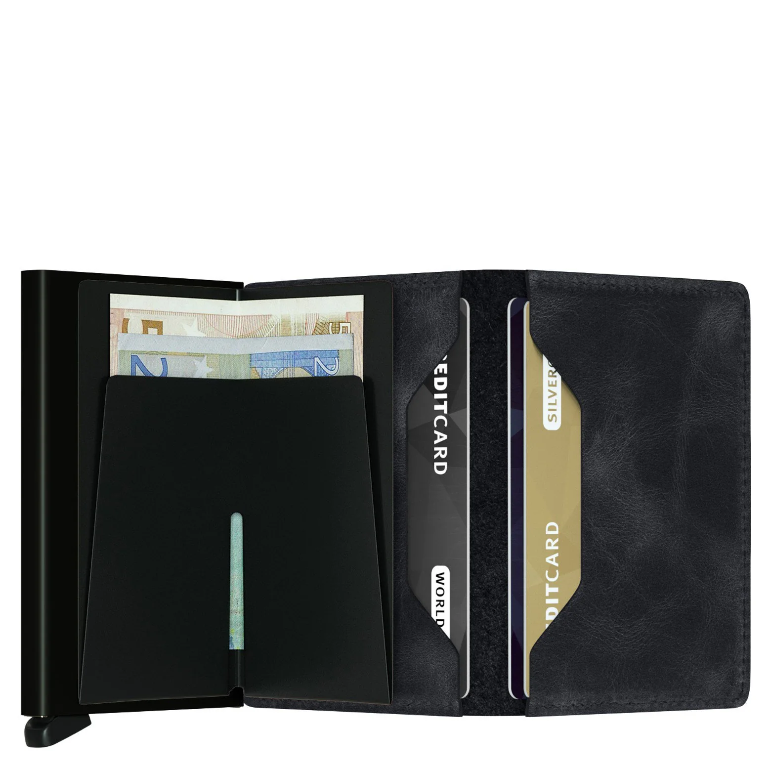 Secrid Vintage Slimwallet - Geldbörse RFID 6.8 cm (black) - Image 4