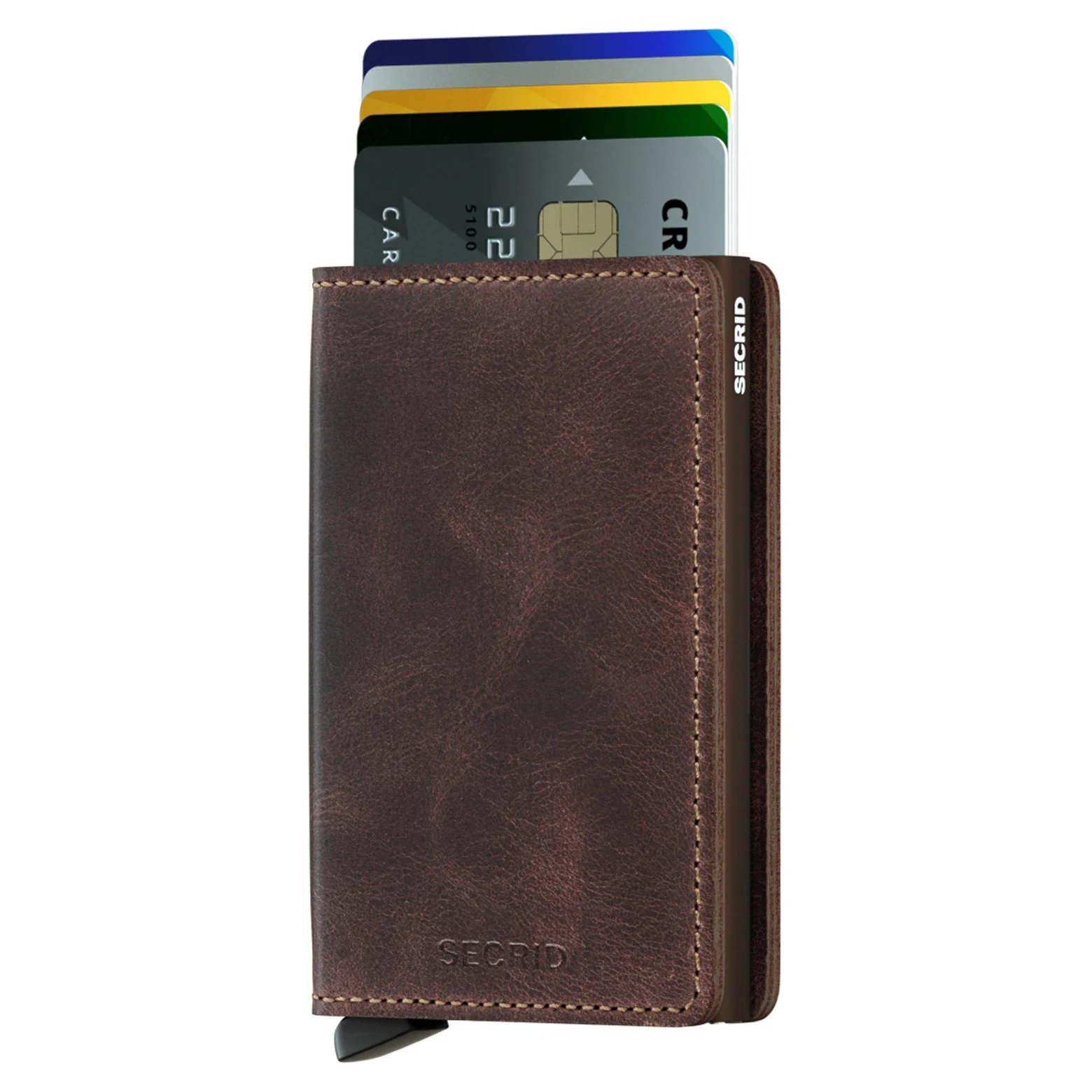 Secrid Vintage Slimwallet - Geldbörse RFID 6.8 cm (chocolate) - Image 2