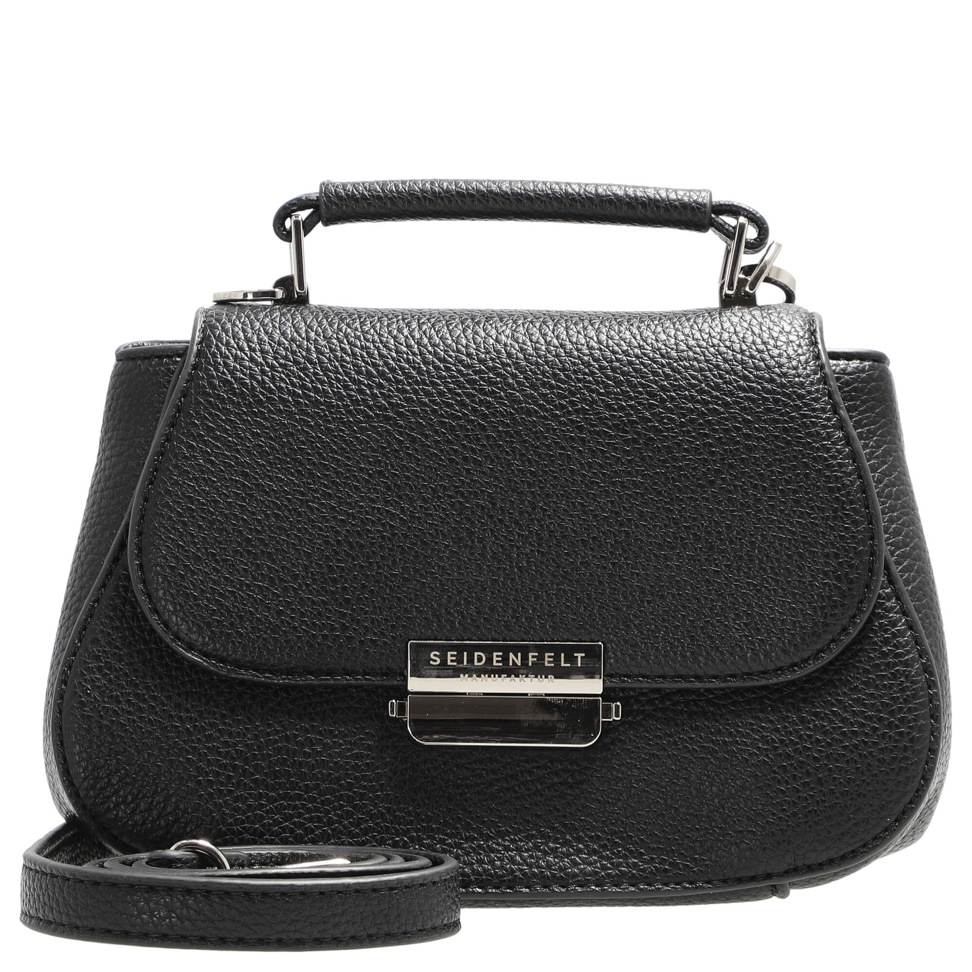 Seidenfelt Bjuv - Henkeltasche S 21 cm (black)