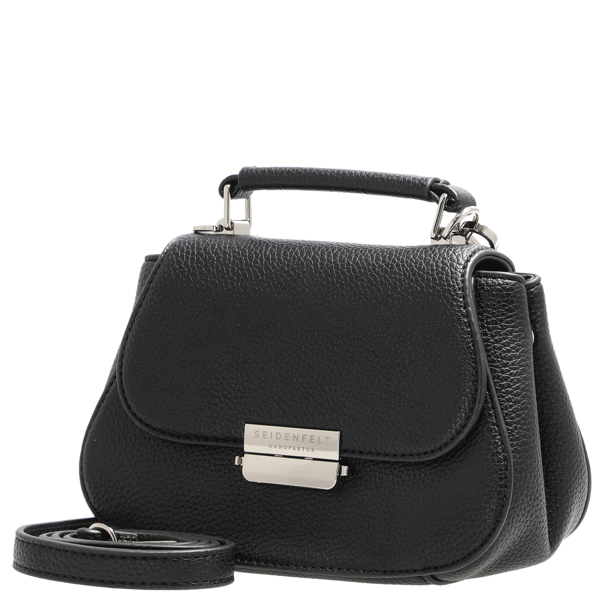 Seidenfelt Bjuv - Henkeltasche S 21 cm (black) - Image 2