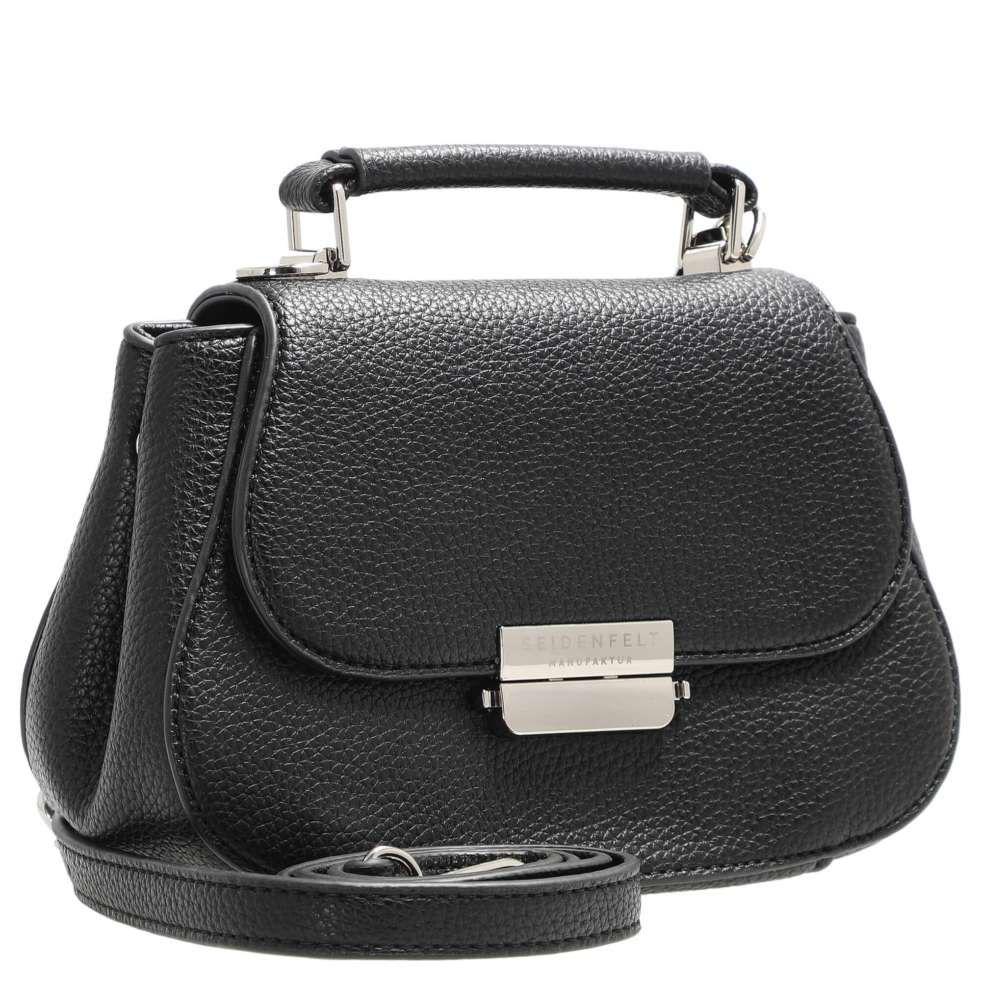 Seidenfelt Bjuv - Henkeltasche S 21 cm (black) - Image 5
