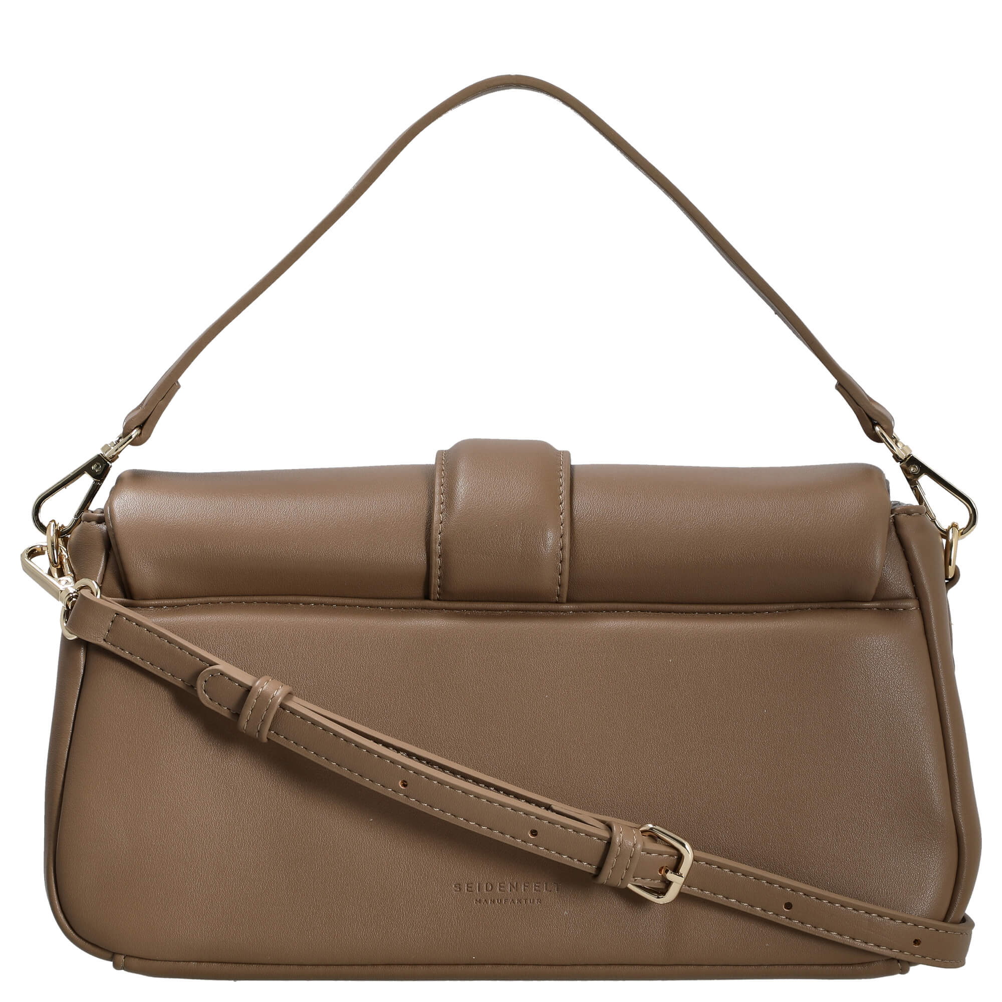 Seidenfelt Dalarna - Schultertasche 30 cm (soft toffee/gold) - Image 4