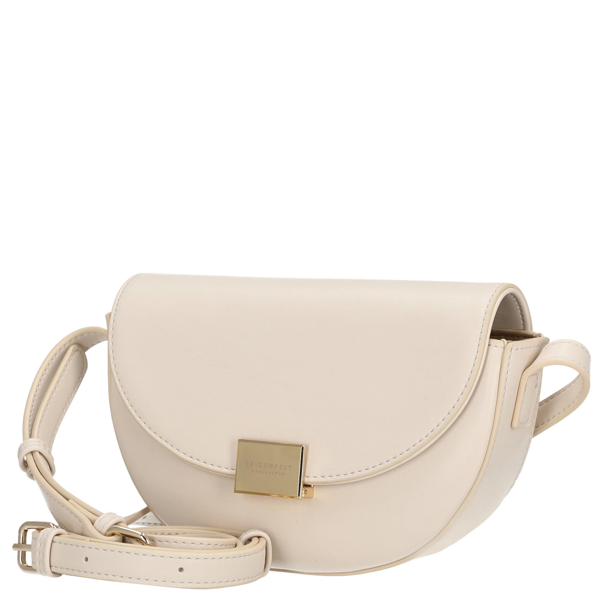 Seidenfelt Ellanda Sadle - Umhängetasche 21 cm (tofu beige) - Image 2