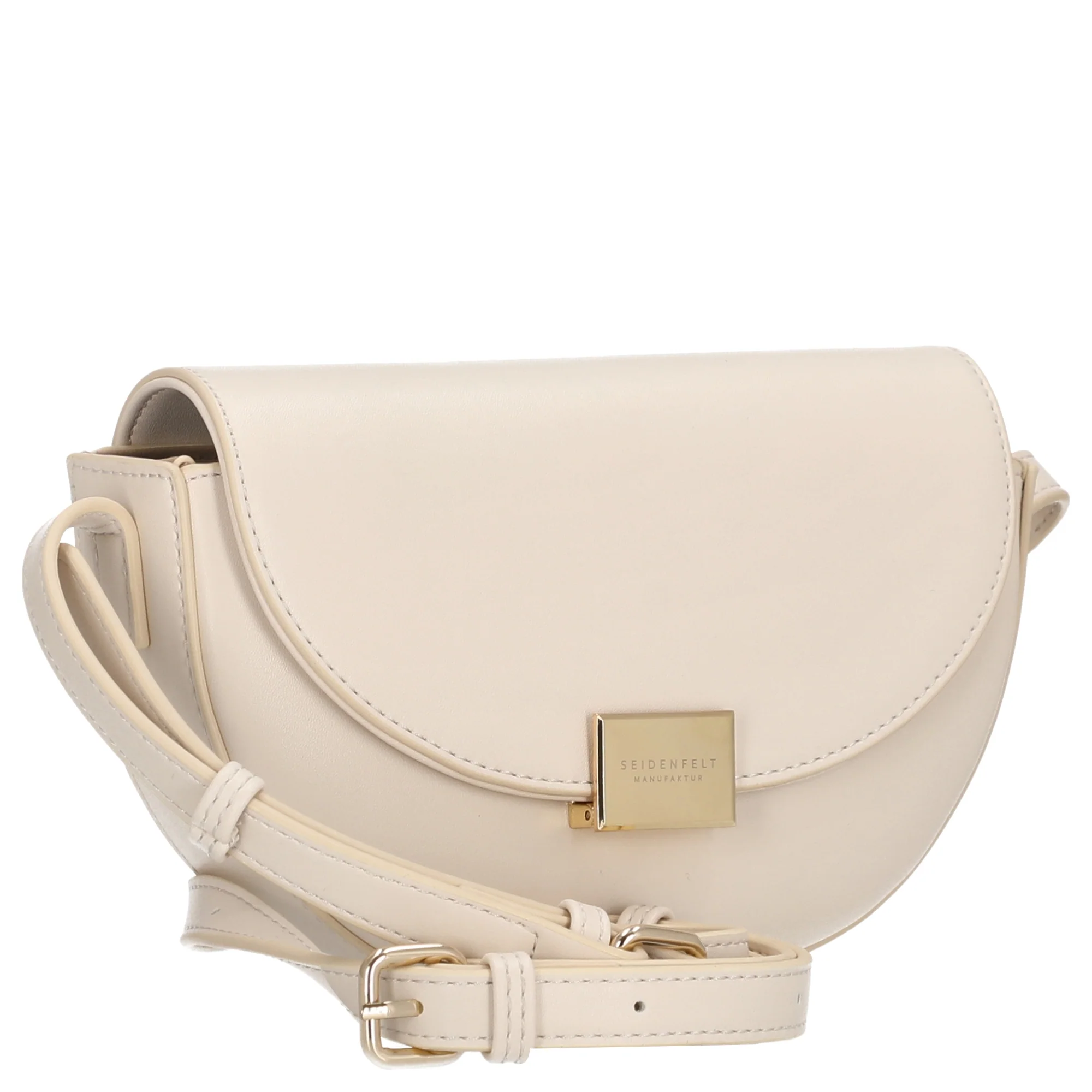 Seidenfelt Ellanda Sadle - Umhängetasche 21 cm (tofu beige) - Image 5