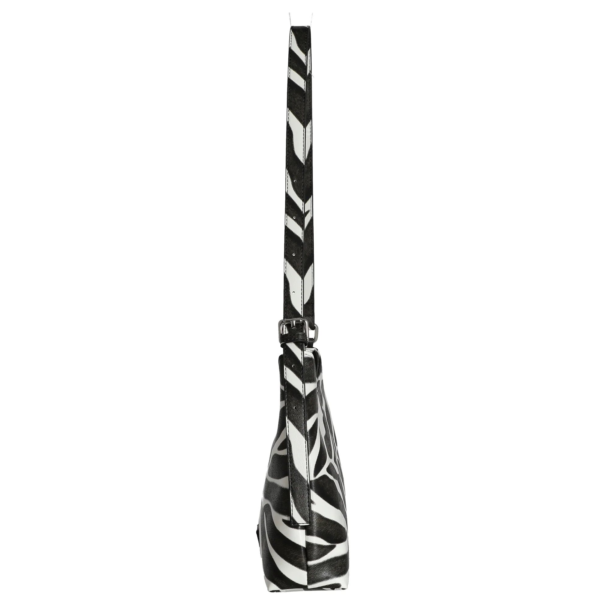 Seidenfelt Fjone - Schultertasche 32 cm (zebra) - Image 3