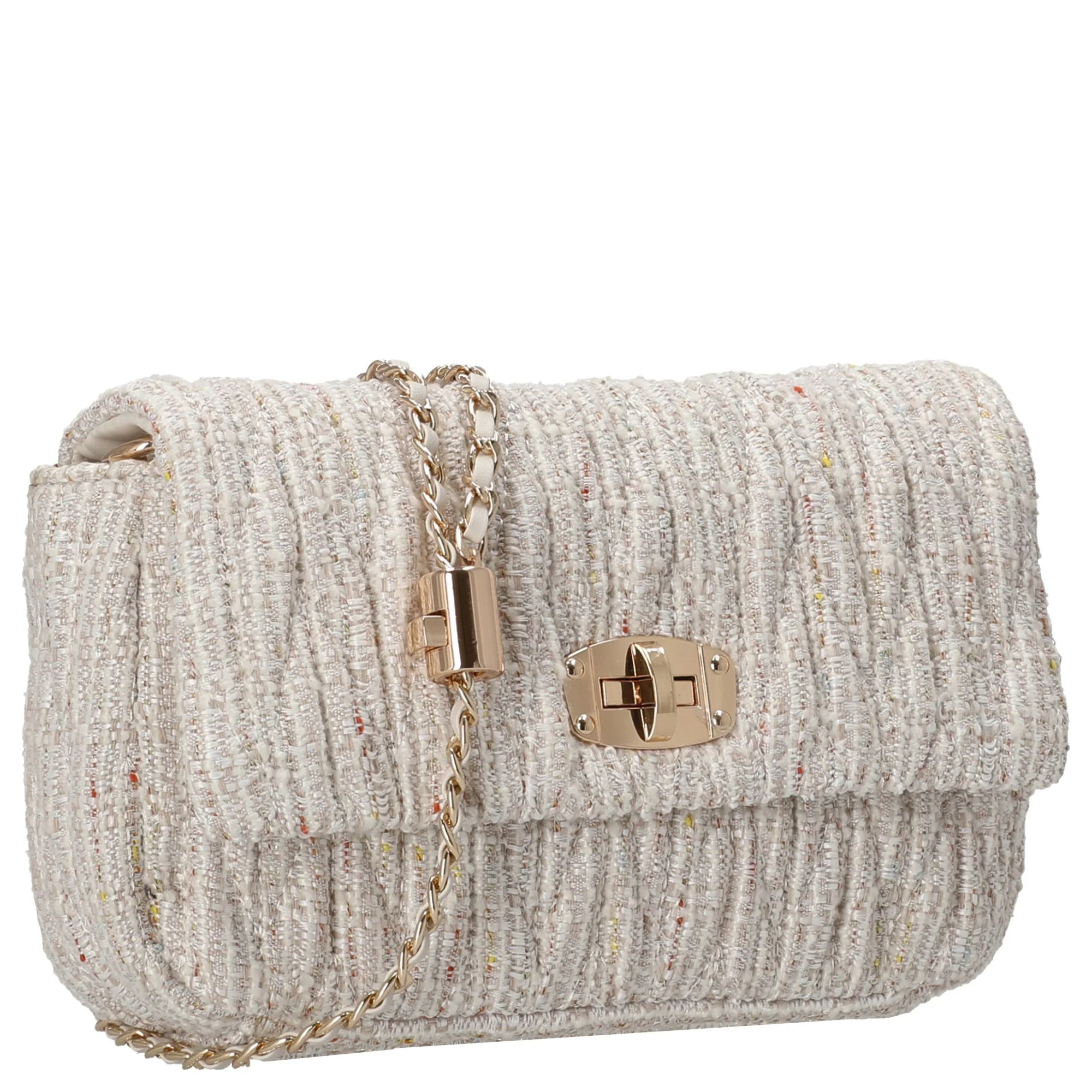 Seidenfelt Floro - Umhängetasche 24 cm (happy beige) - Image 5