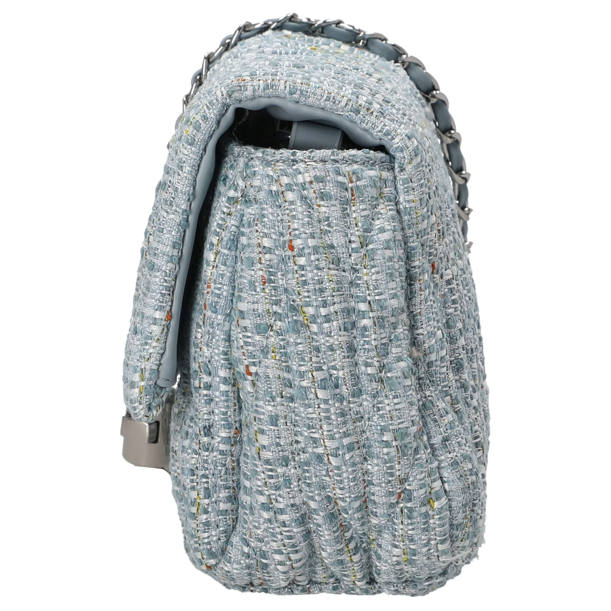 Seidenfelt Floro - Umhängetasche 24 cm (sea blue) - Image 3