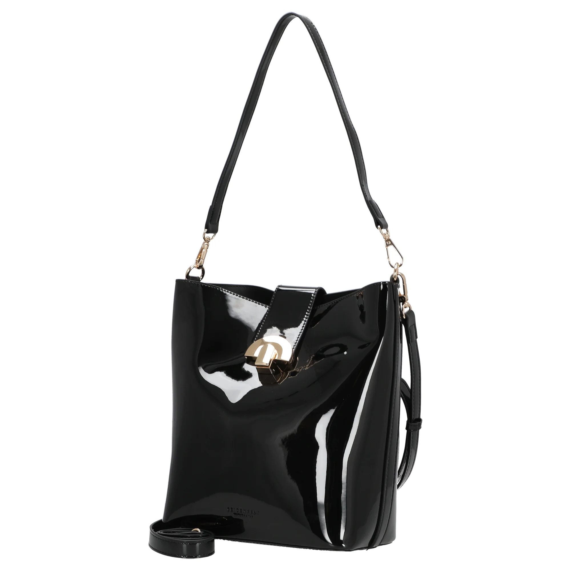 Seidenfelt Grenaa Hobo - Schultertasche 27 cm (black) - Image 2