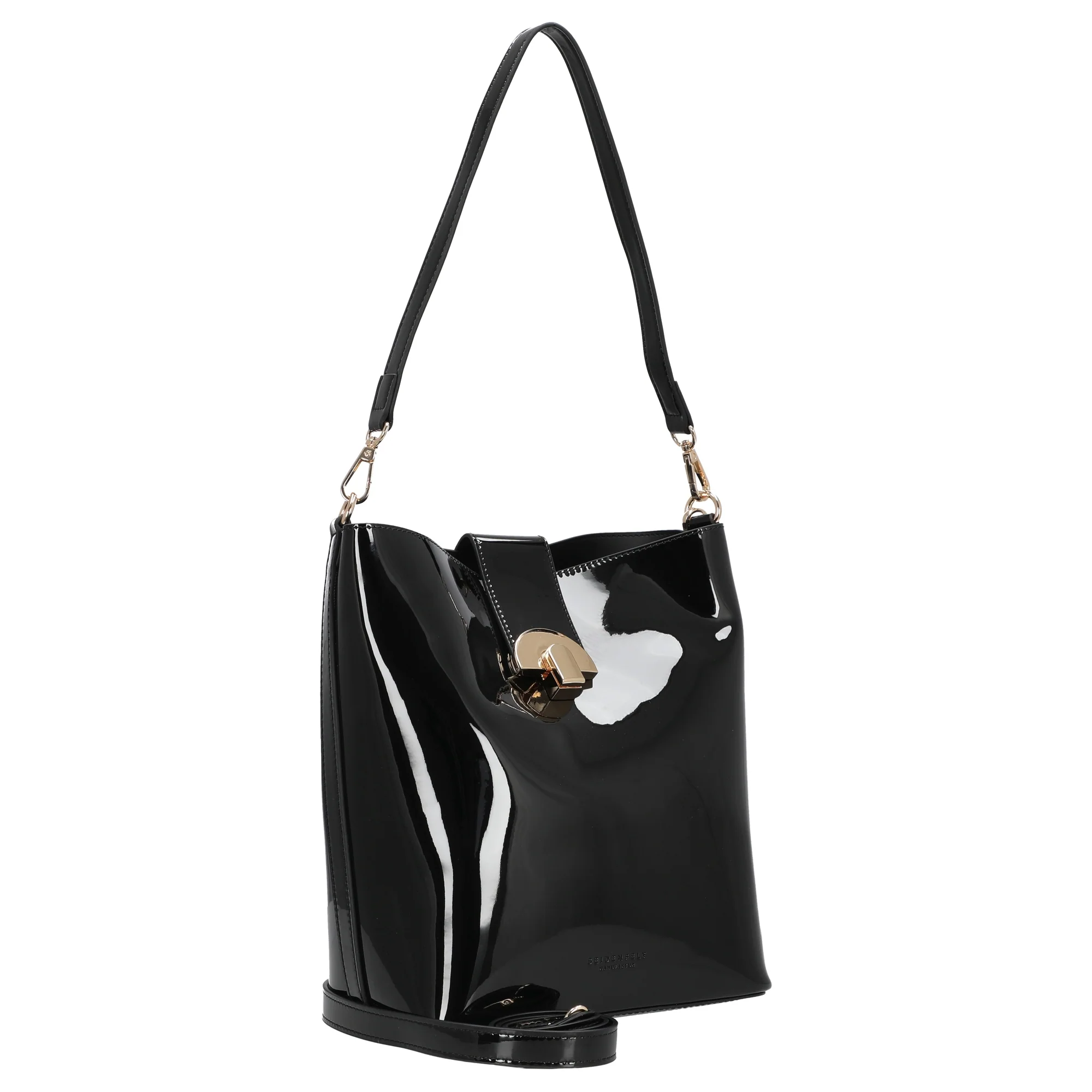 Seidenfelt Grenaa Hobo - Schultertasche 27 cm (black) - Image 5