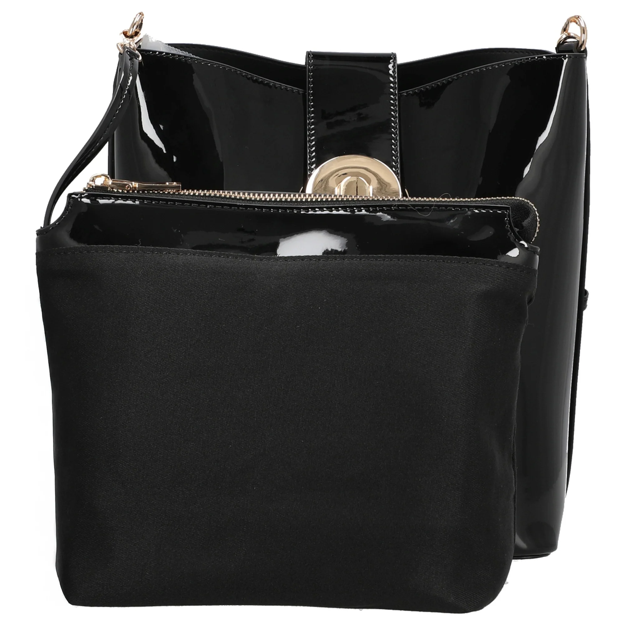 Seidenfelt Grenaa Hobo - Schultertasche 27 cm (black) - Image 6