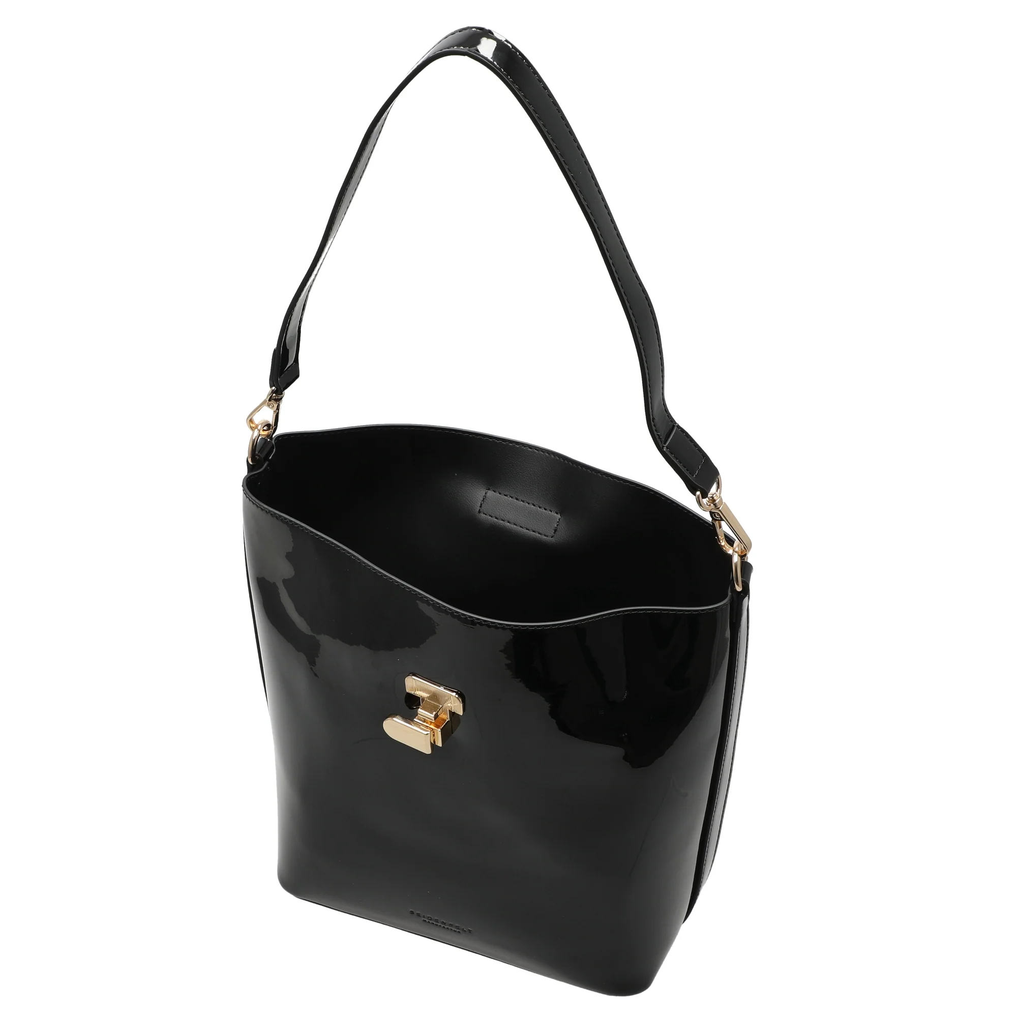 Seidenfelt Grenaa Hobo - Schultertasche 27 cm (black) - Image 7