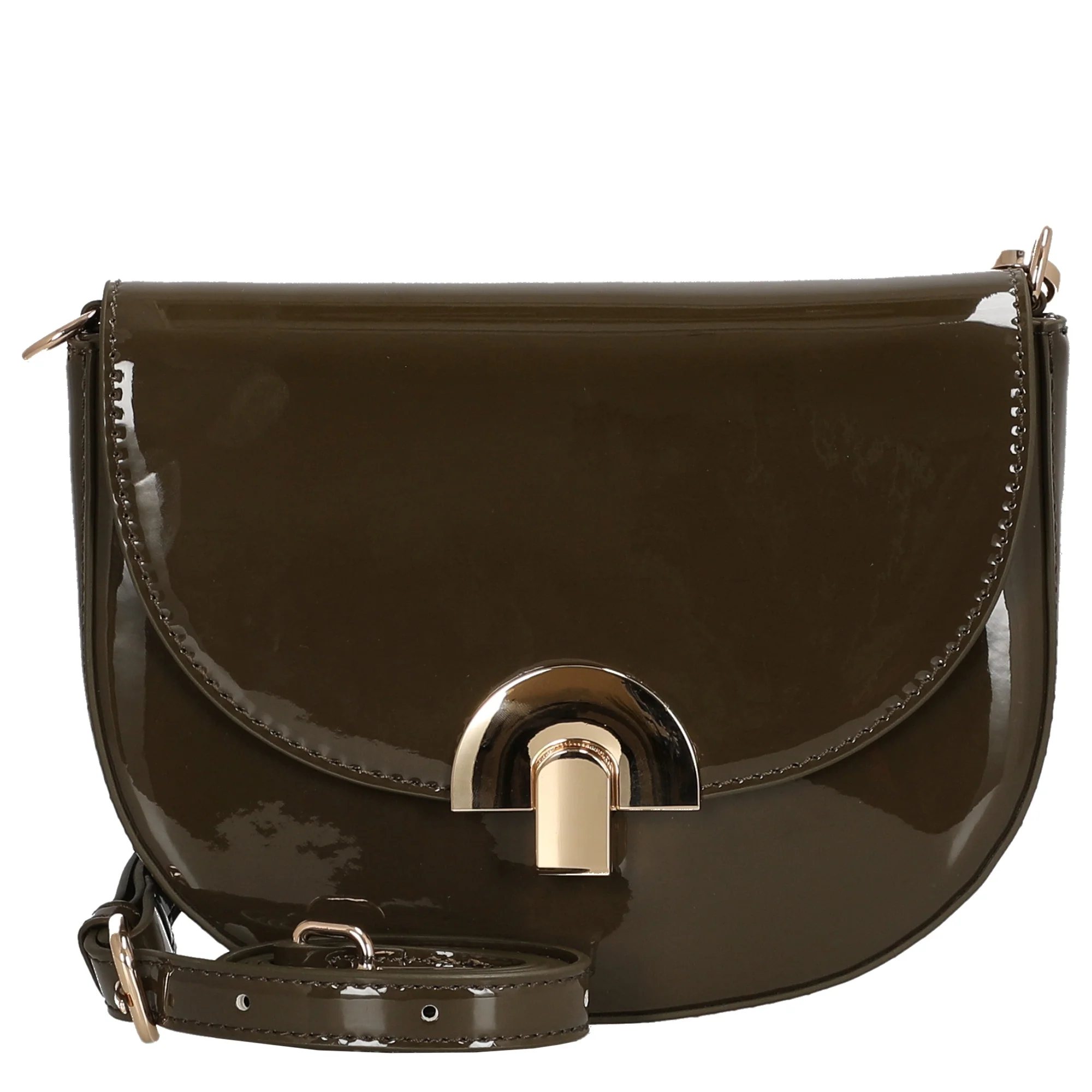 Seidenfelt Grenaa - Umhängetasche 19 cm (khaki)