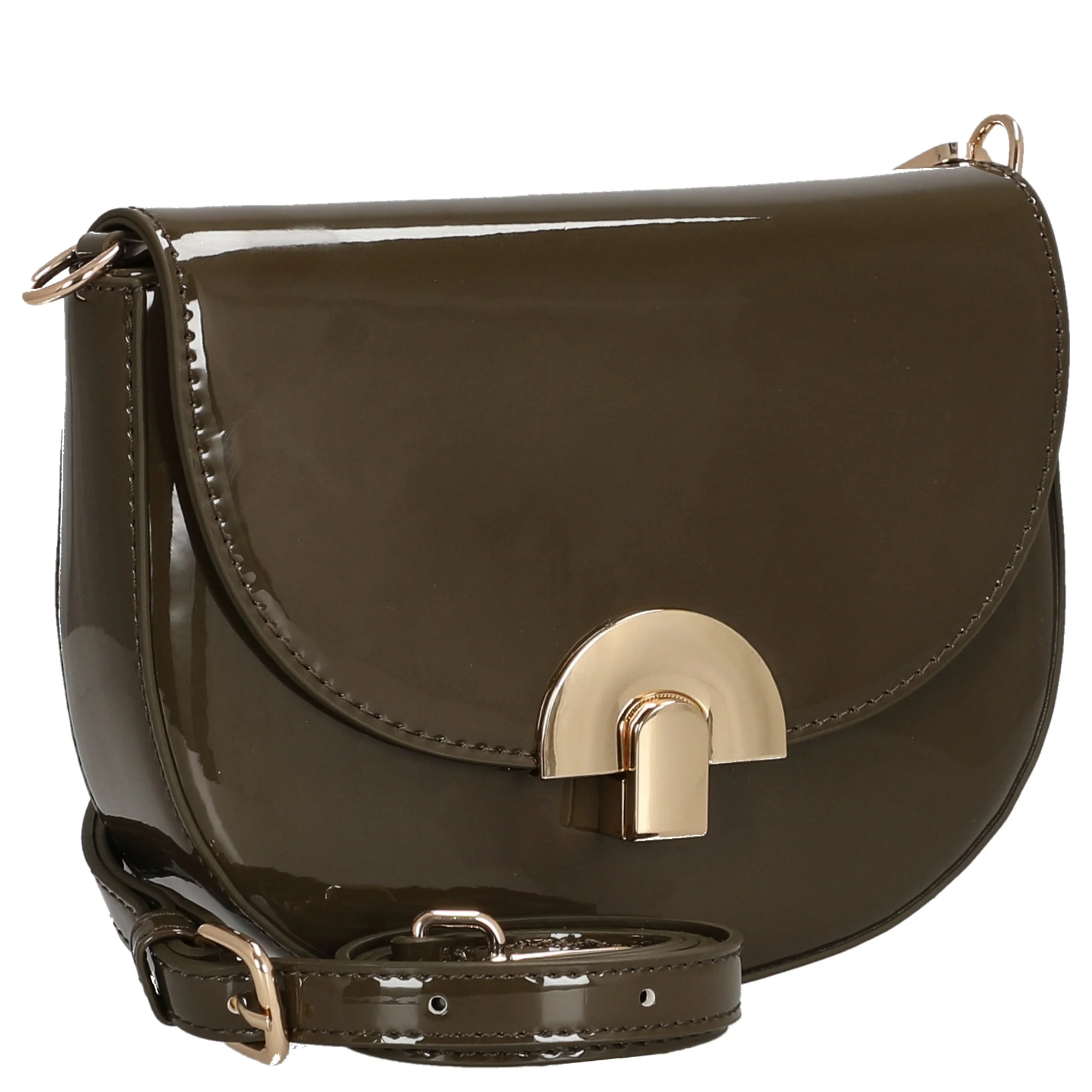 Seidenfelt Grenaa - Umhängetasche 19 cm (khaki) - Image 5