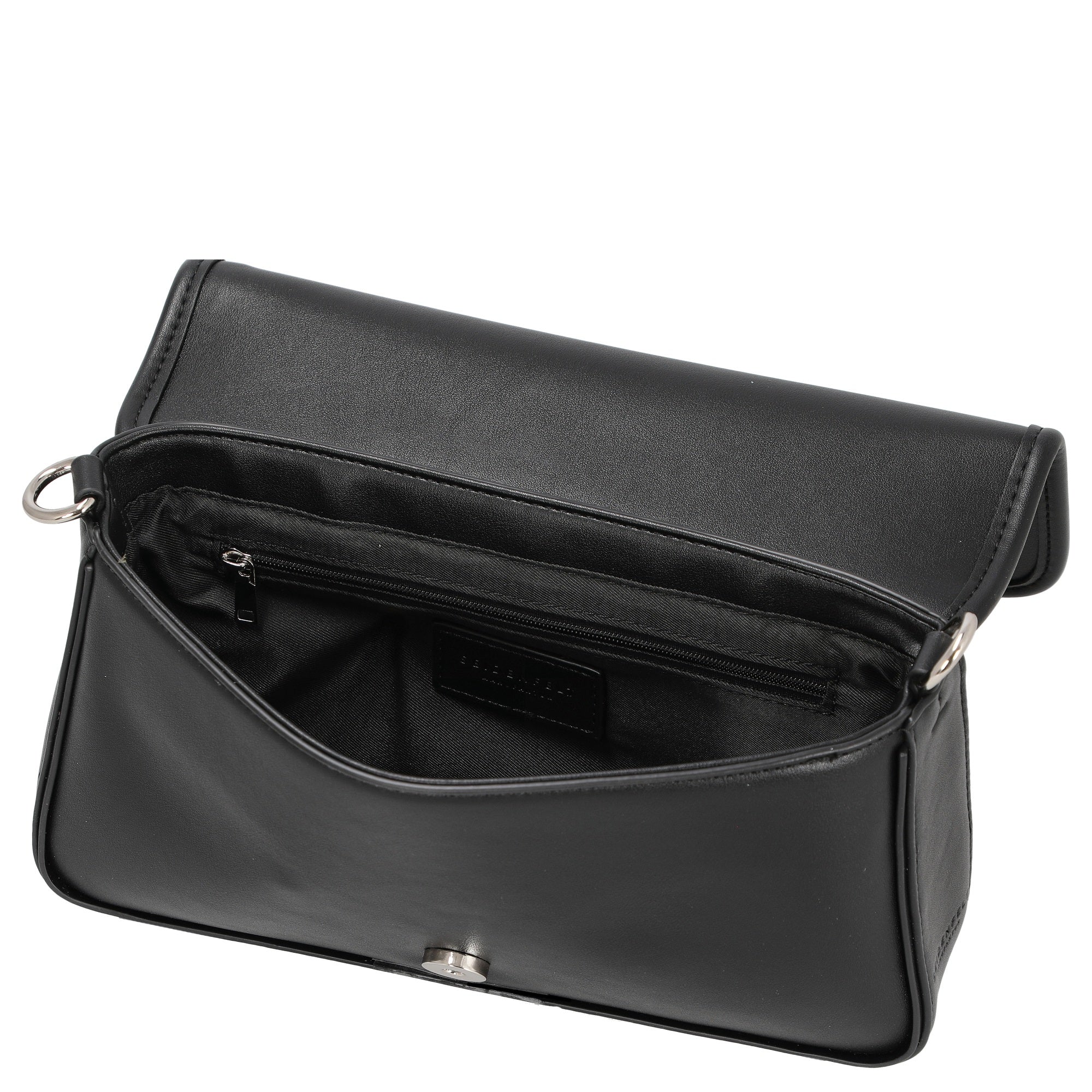 Seidenfelt Grurup - Umhängetasche 19 cm (black) - Image 6
